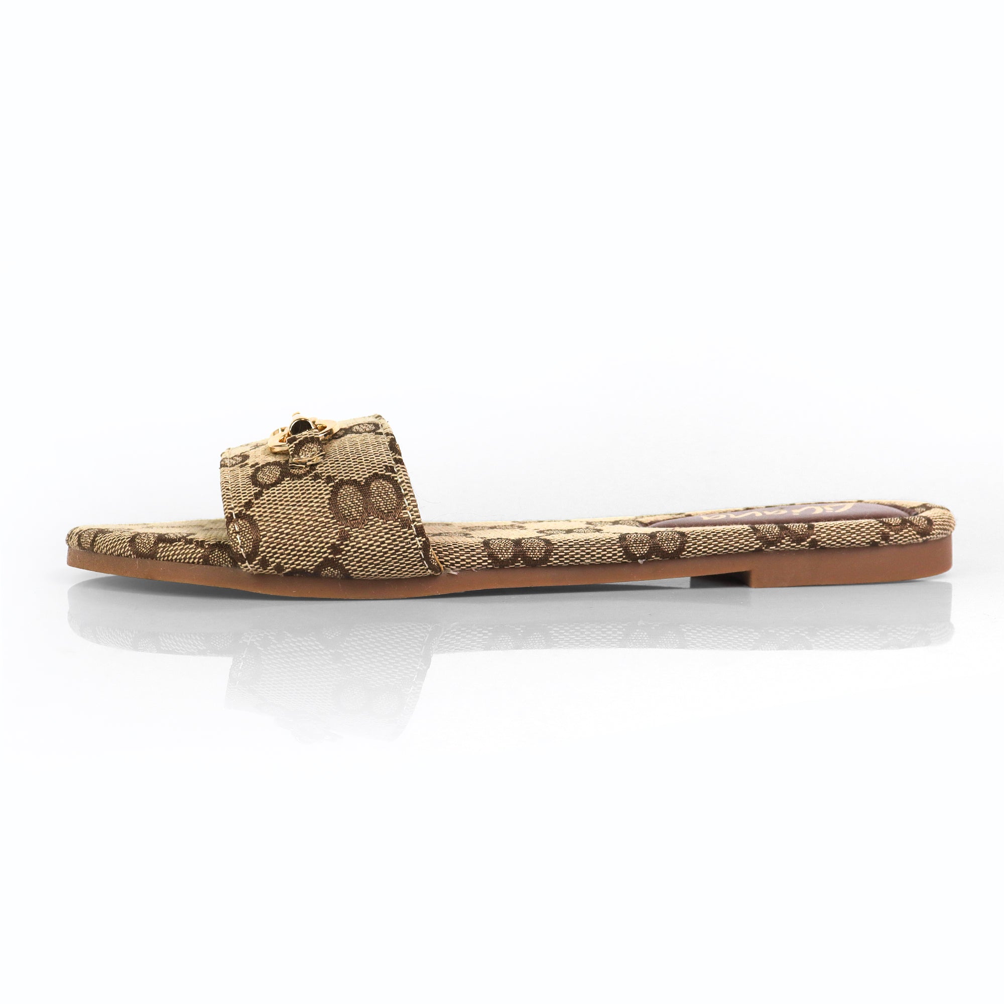 ODELA-1 HORSEBIT SANDAL SLIDE MONOGRAM