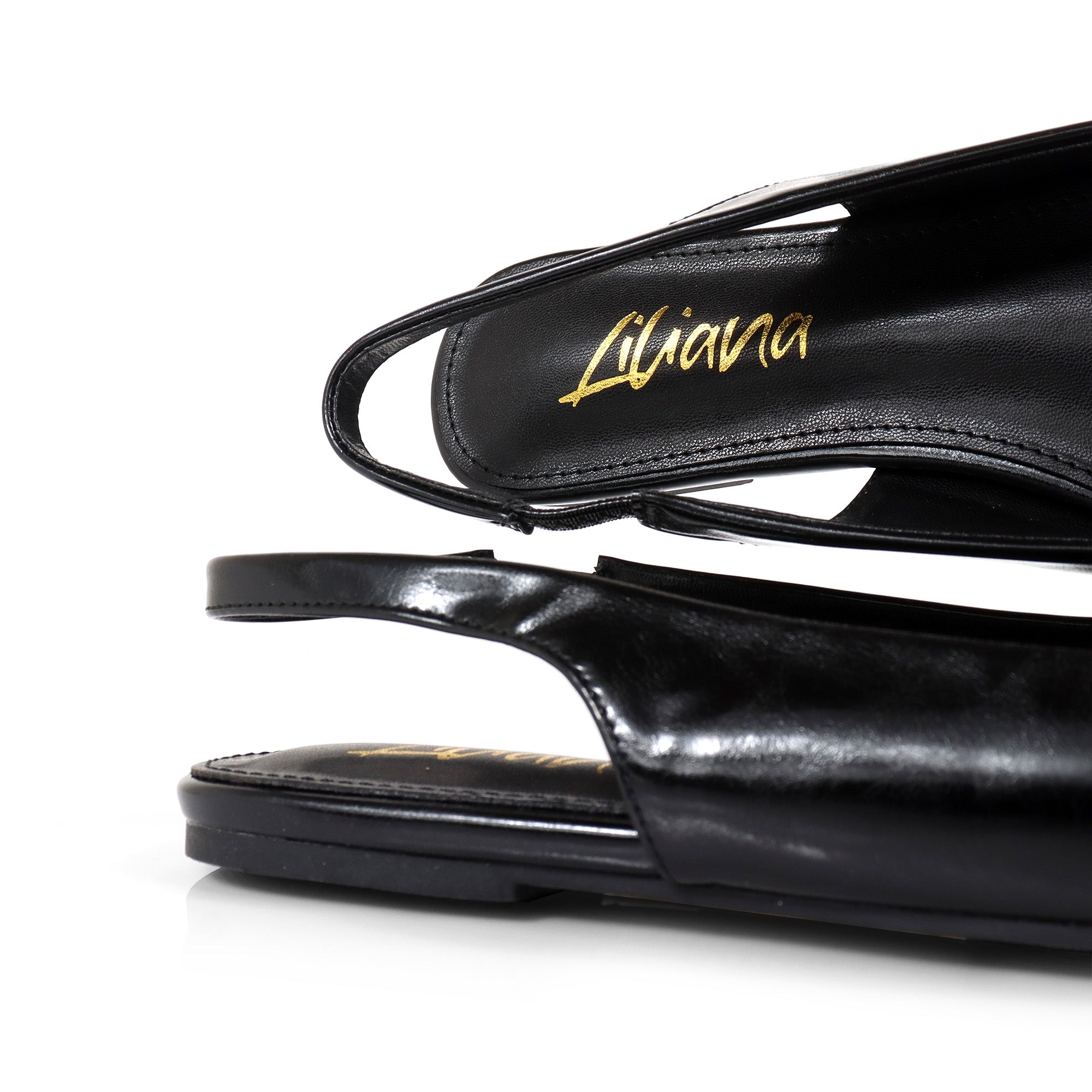 OHANA-55 POINTED HORSE BIT SLINGBACK W/ FLAT BLACK