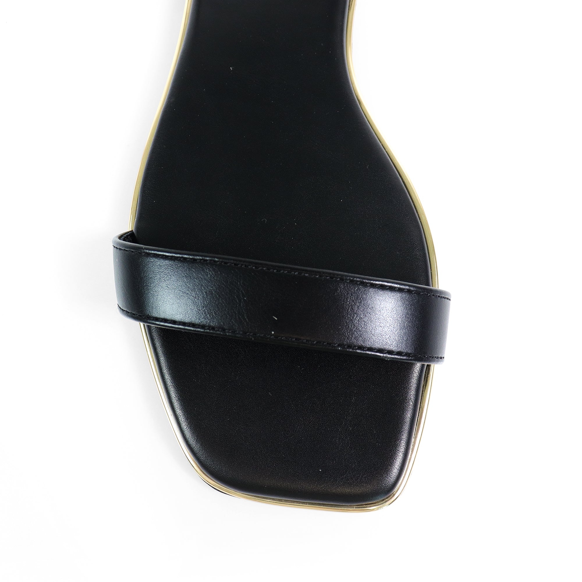 OLGANA-3 COMFORT ANKLE STRAP SLIDE BLACK
