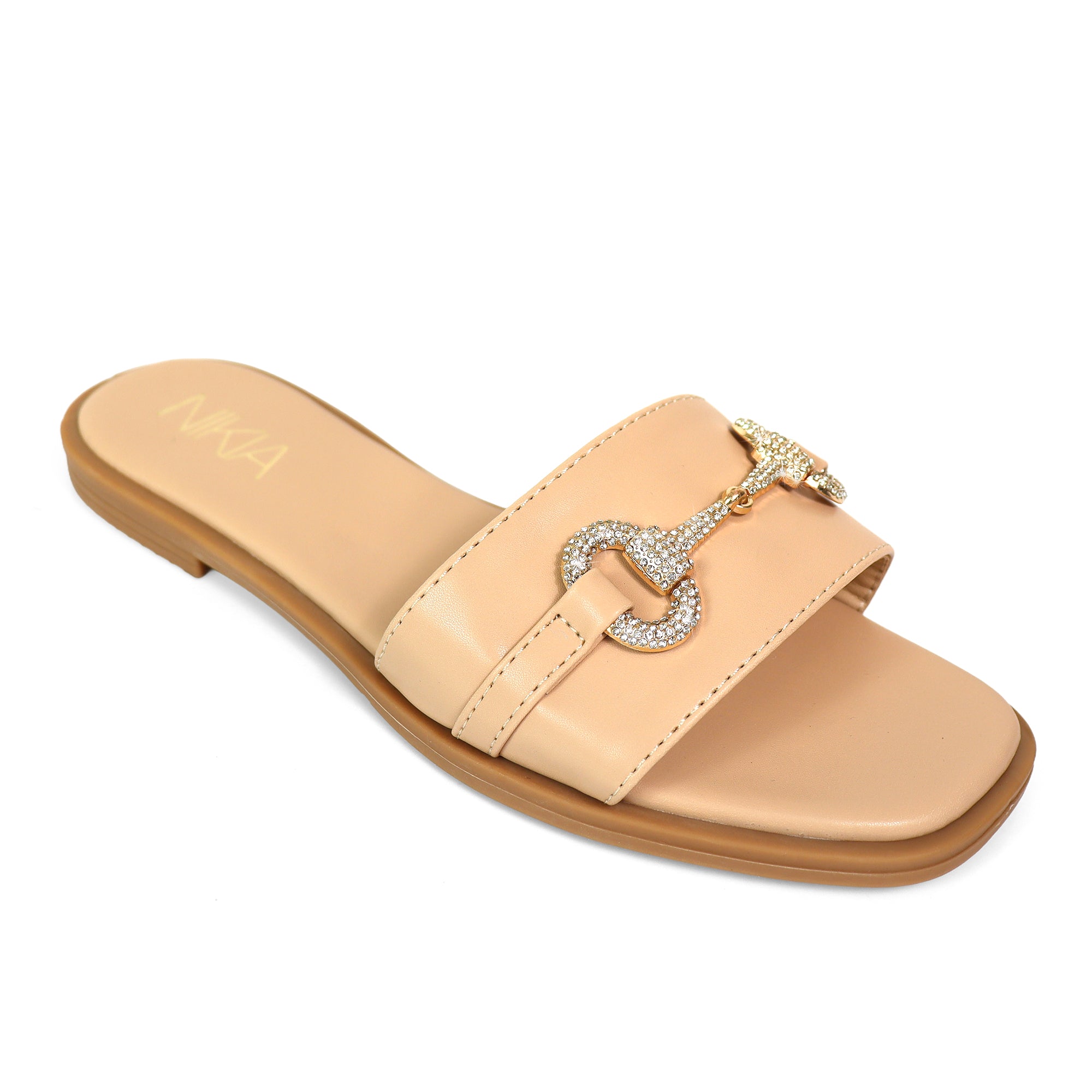PING-1 RHINESTONE HORSEBIT W/ FLAT NUDE