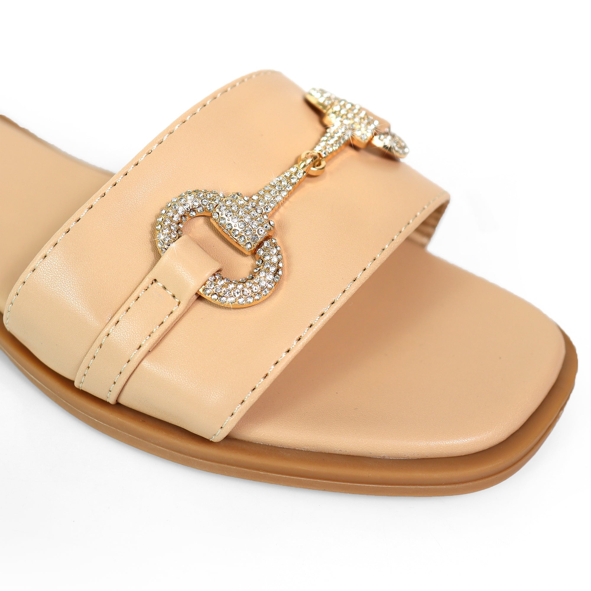 PING-1 RHINESTONE HORSEBIT W/ FLAT NUDE