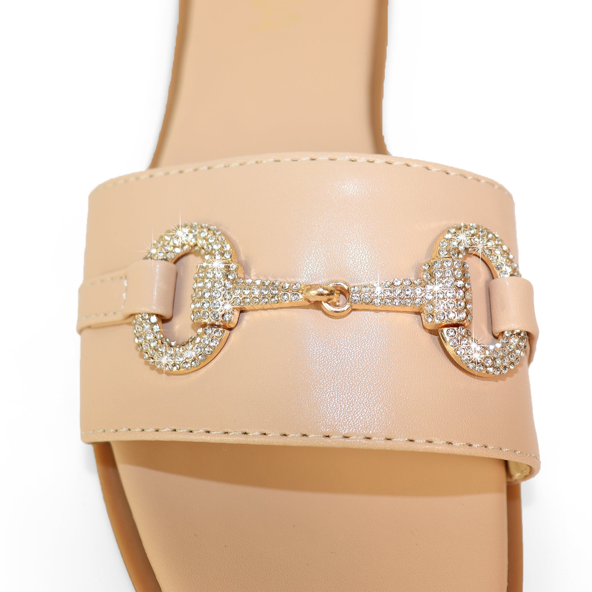 PING-1 RHINESTONE HORSEBIT W/ FLAT NUDE