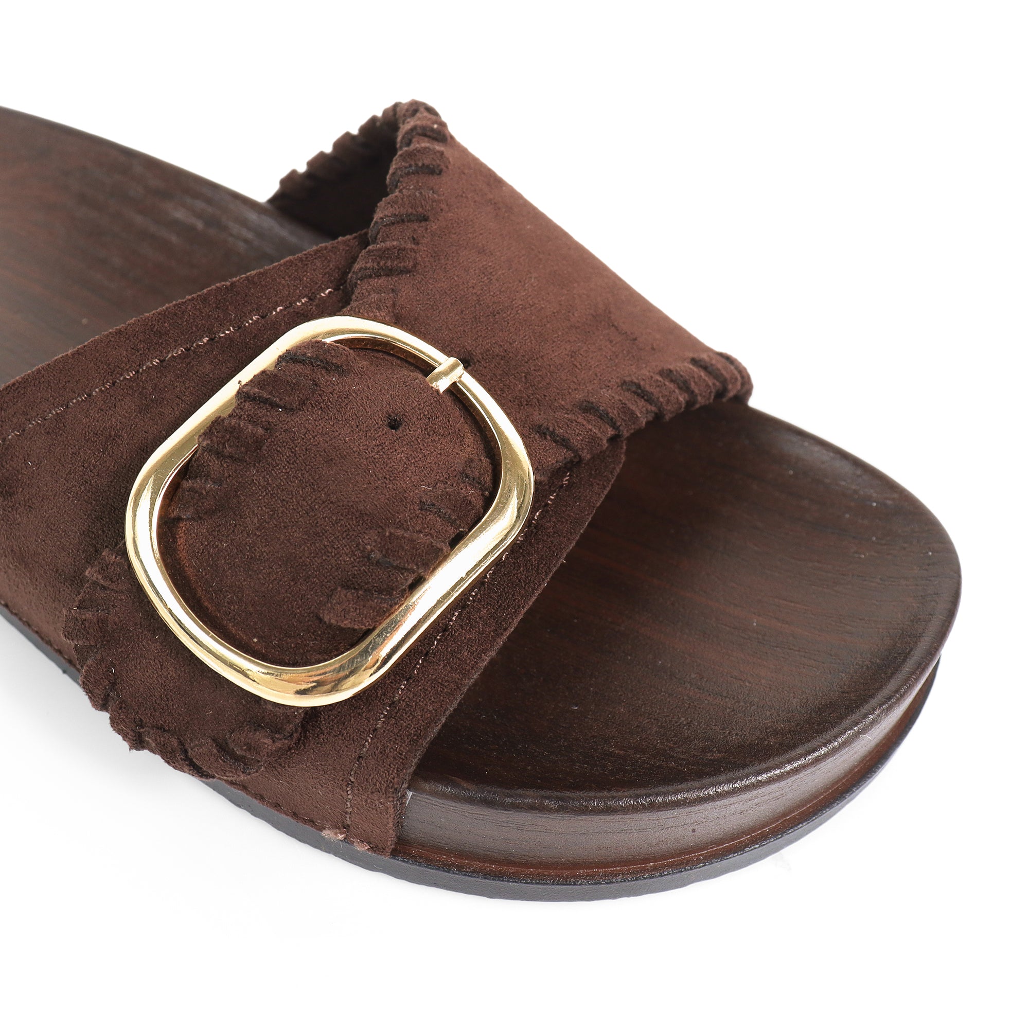 PROXY-1 BELT BUCKLE DETAILS SLIDE BROWN