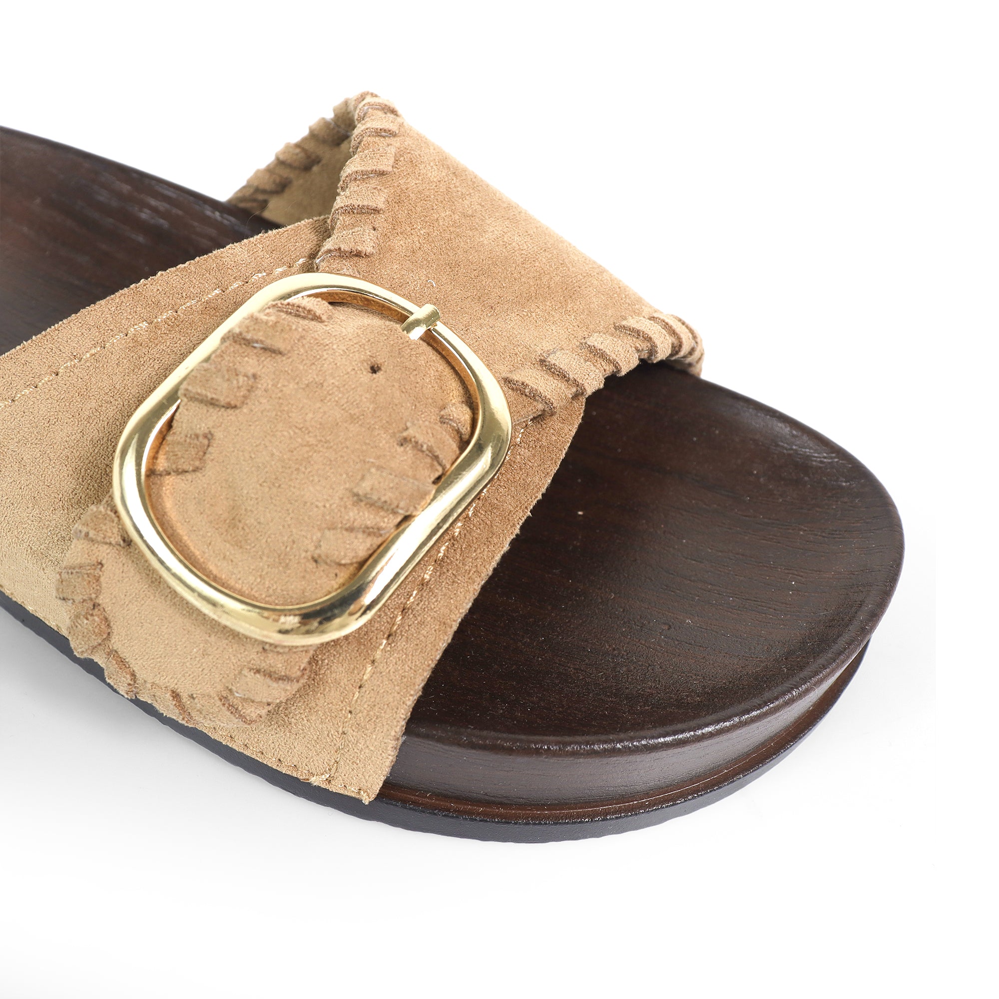 PROXY-1 BELT BUCKLE DETAILS SLIDE TAUPE