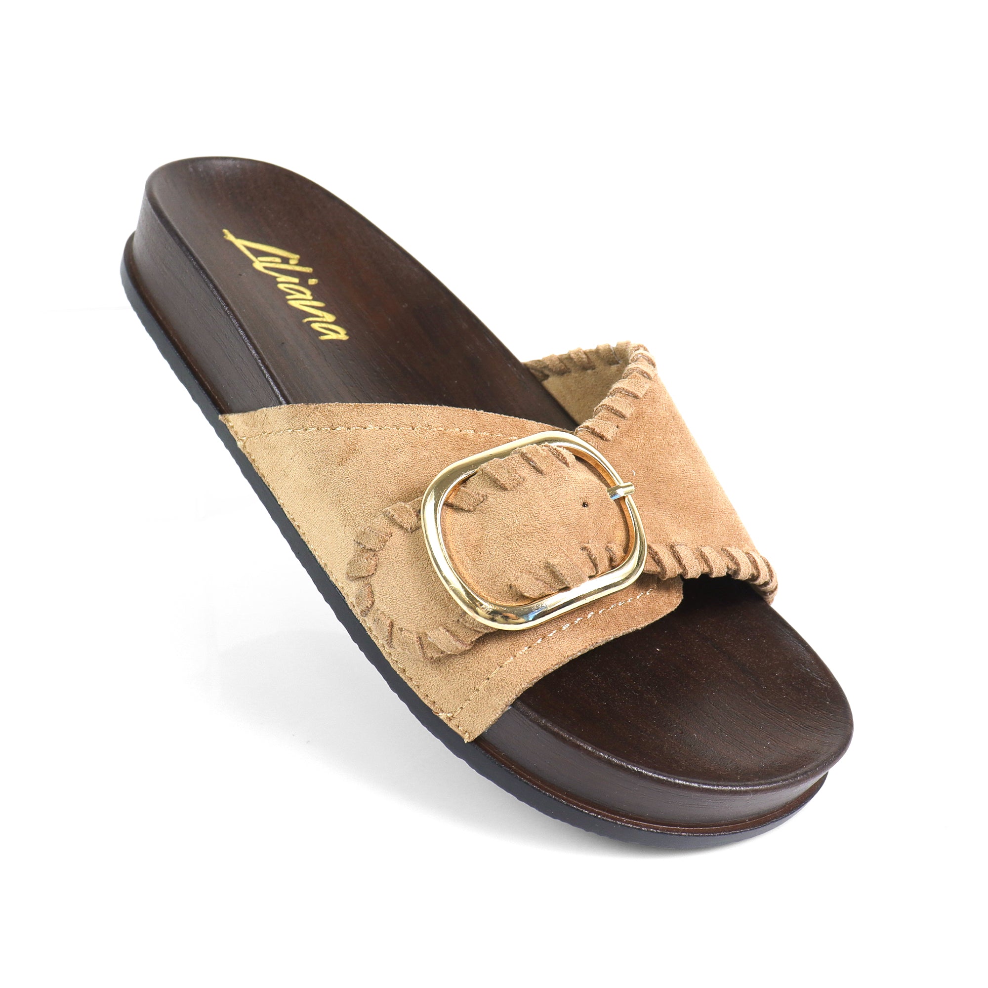 PROXY-1 BELT BUCKLE DETAILS SLIDE TAUPE