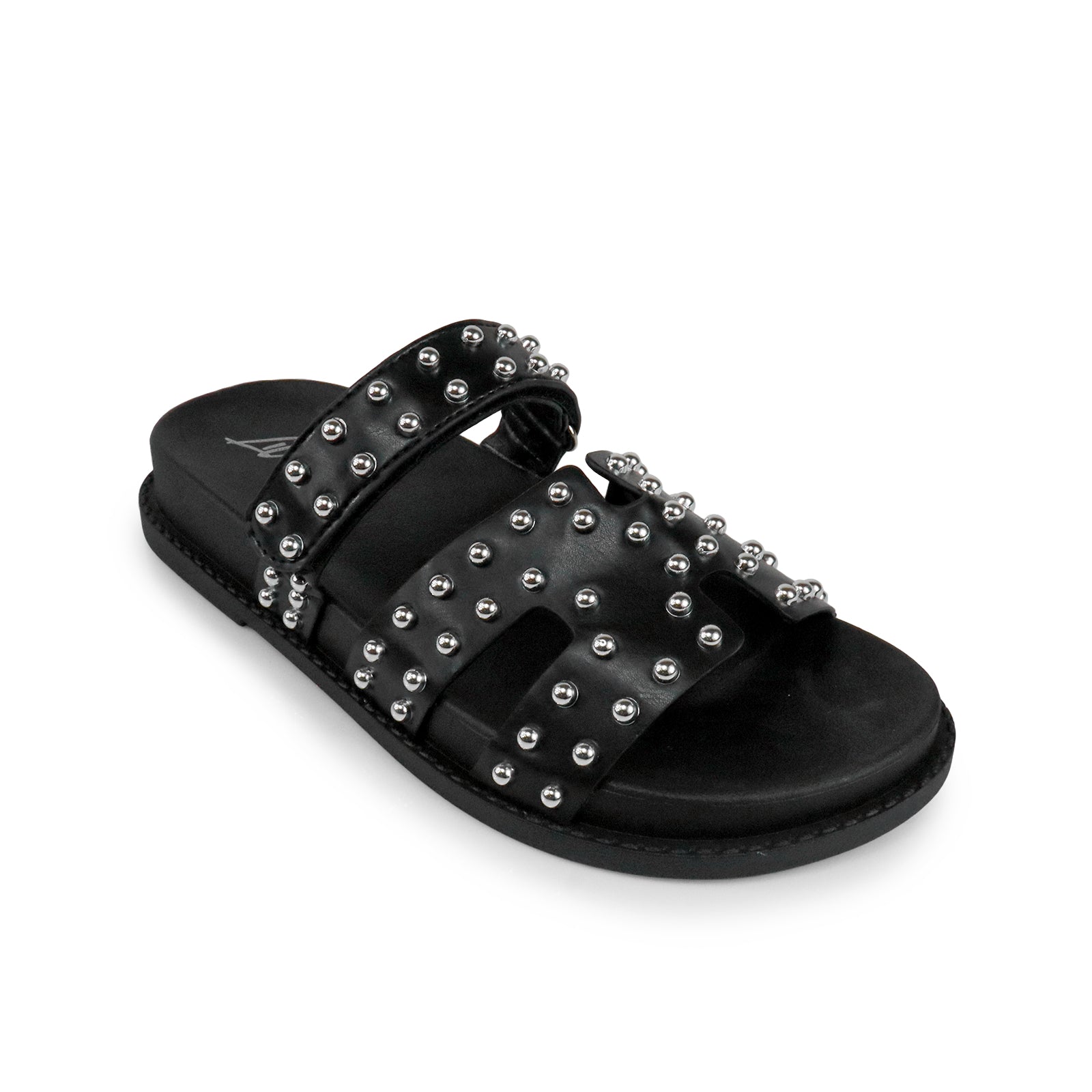 RAD-3 STUD CYBER PU W/ SANDAL BLACK
