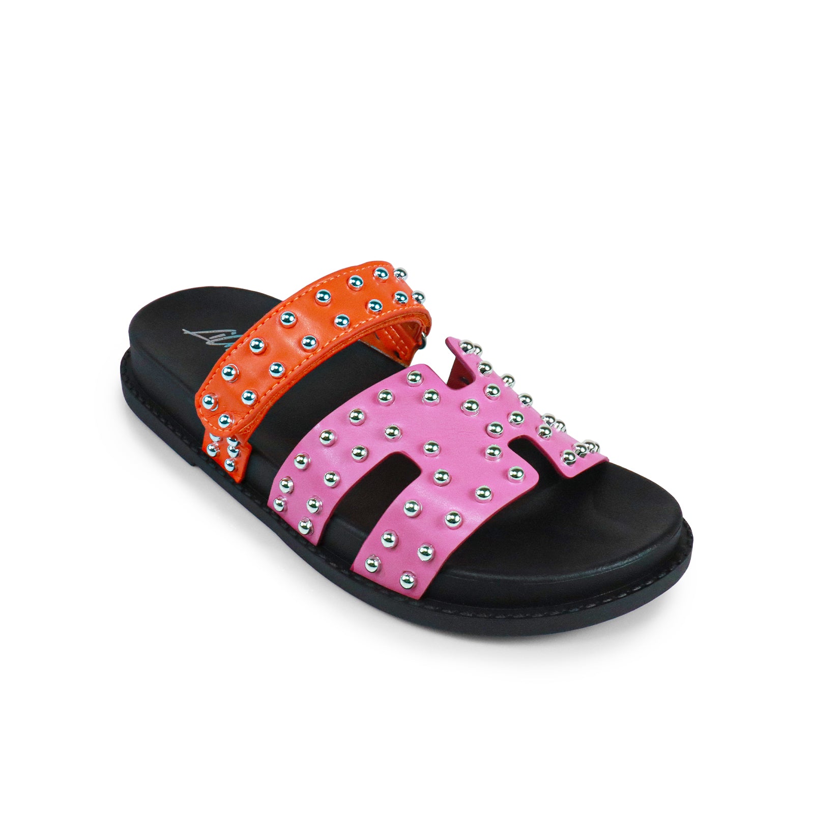 RAD-3 STUD CYBER PU W/ SANDAL PINK MULTIPLE