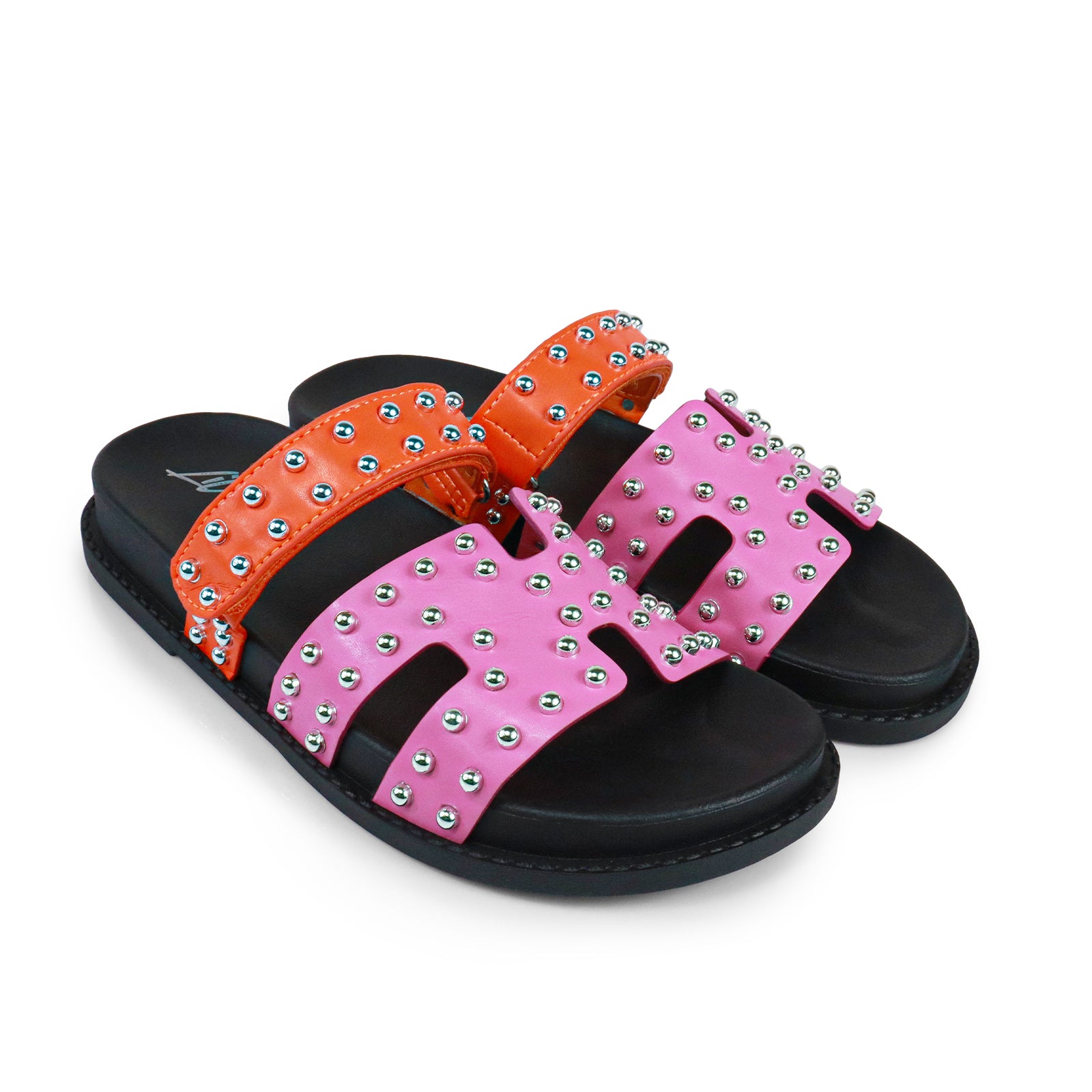 RAD-3 STUD CYBER PU W/ SANDAL PINK MULTIPLE