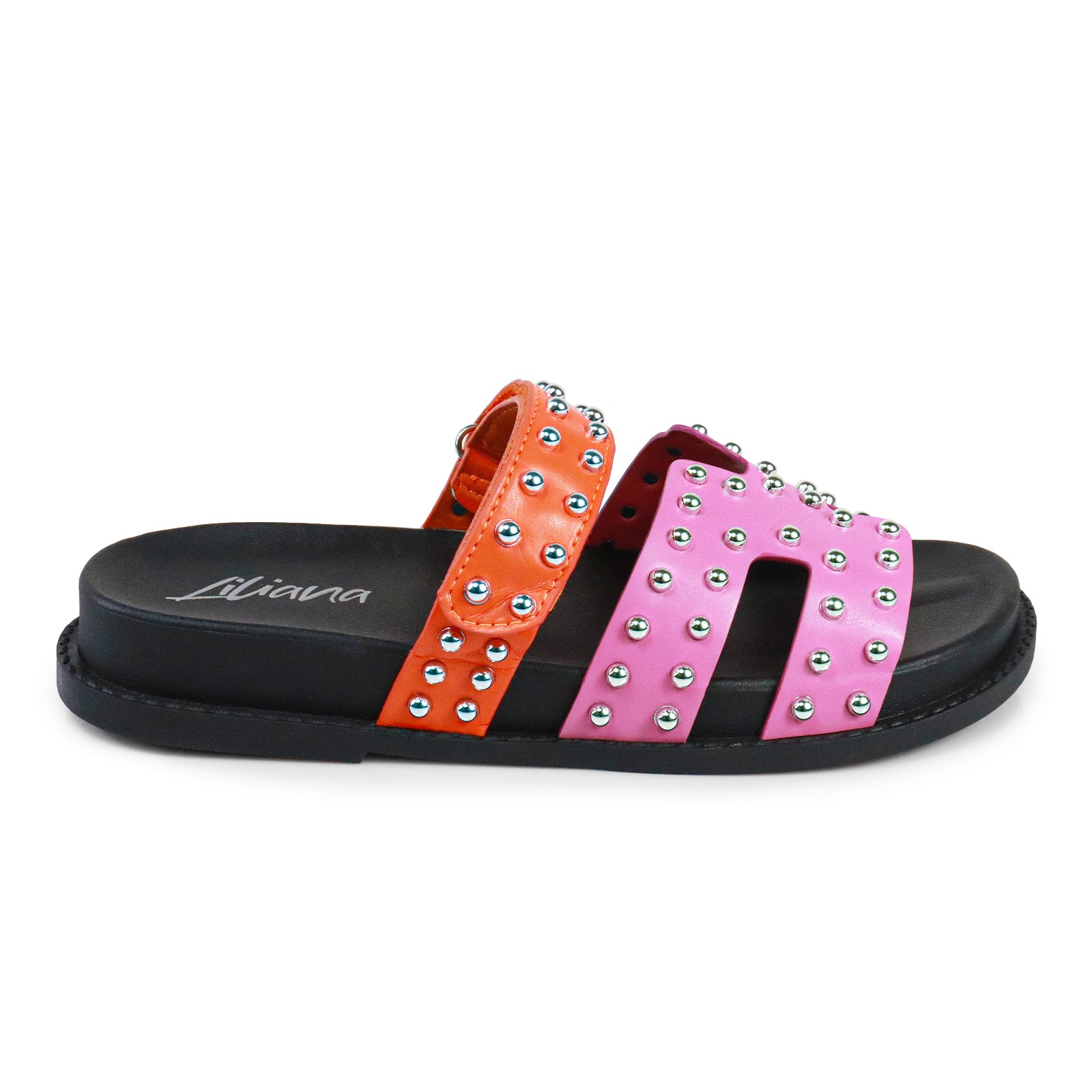 RAD-3 STUD CYBER PU W/ SANDAL PINK MULTIPLE