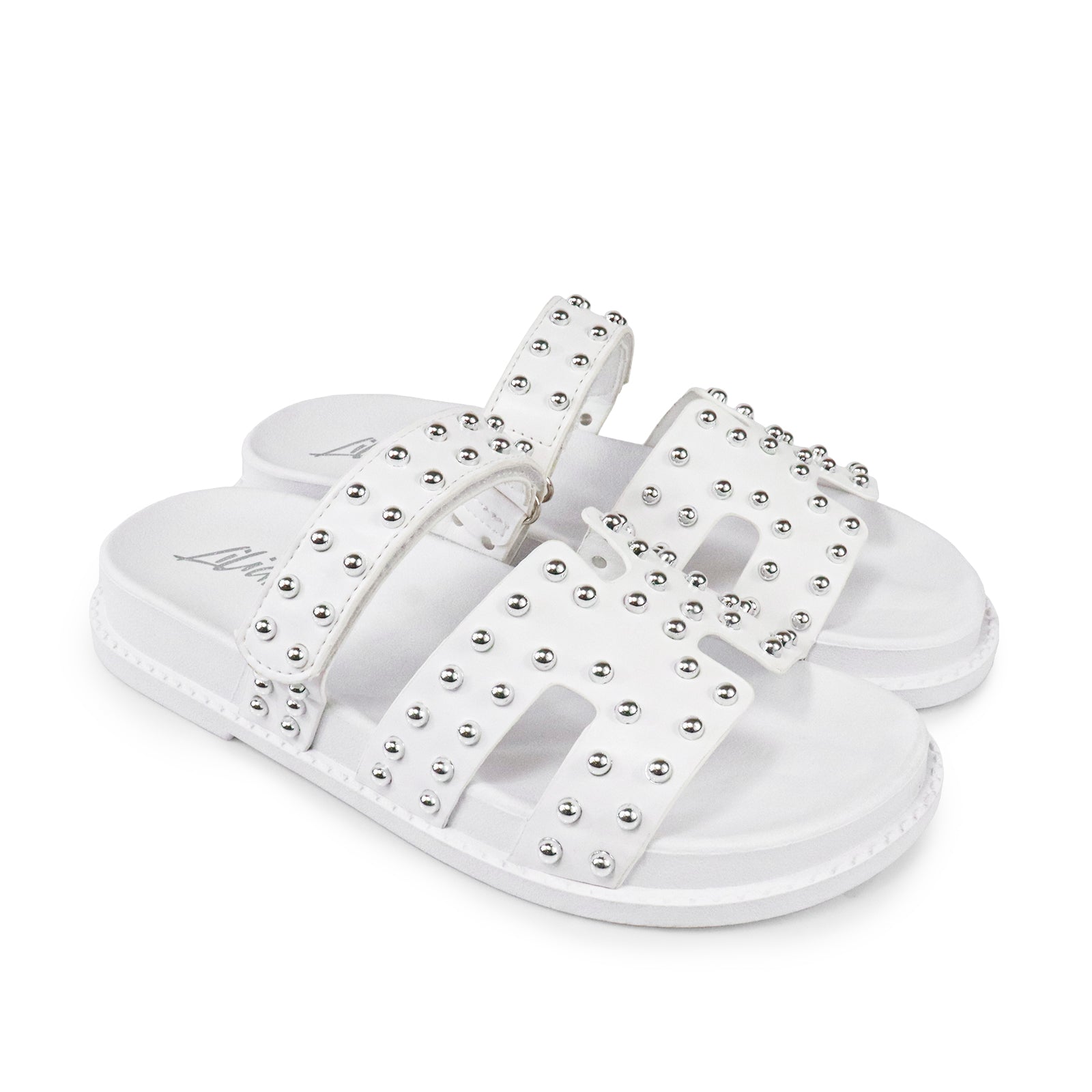 RAD-3 STUD CYBER PU W/ SANDAL WHITE