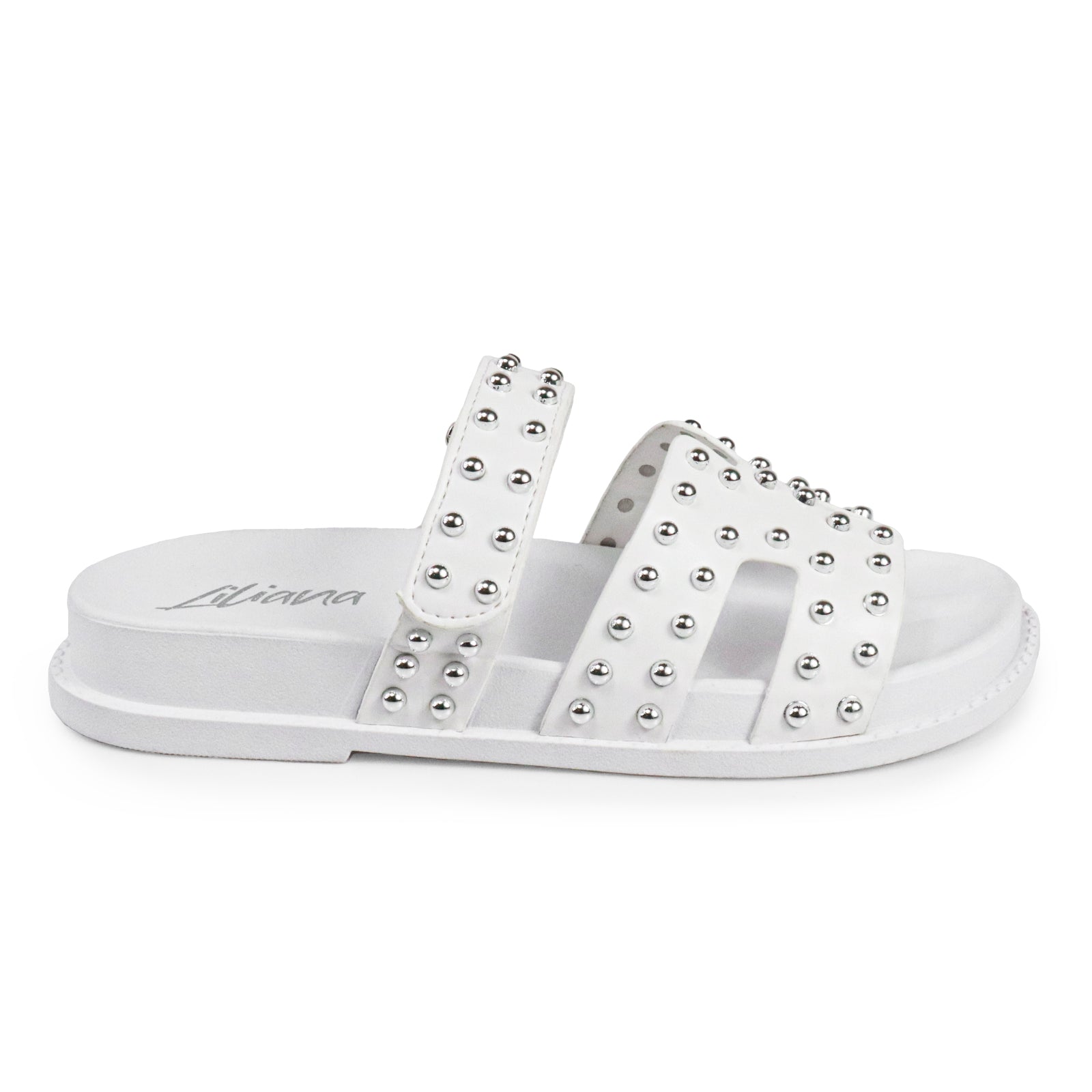RAD-3 STUD CYBER PU W/ SANDAL WHITE