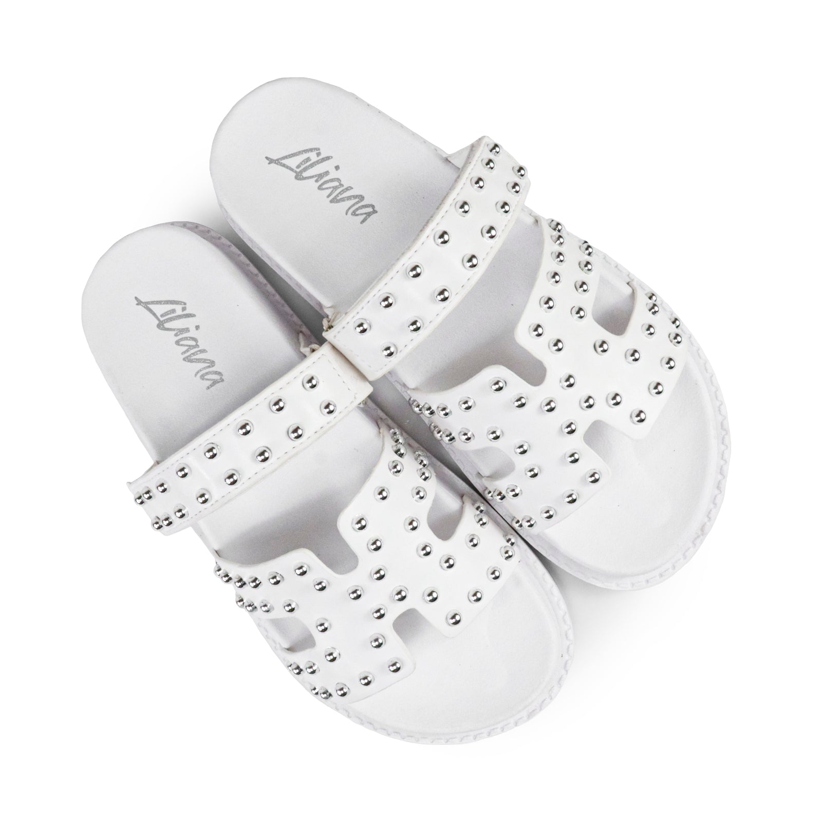 RAD-3 STUD CYBER PU W/ SANDAL WHITE