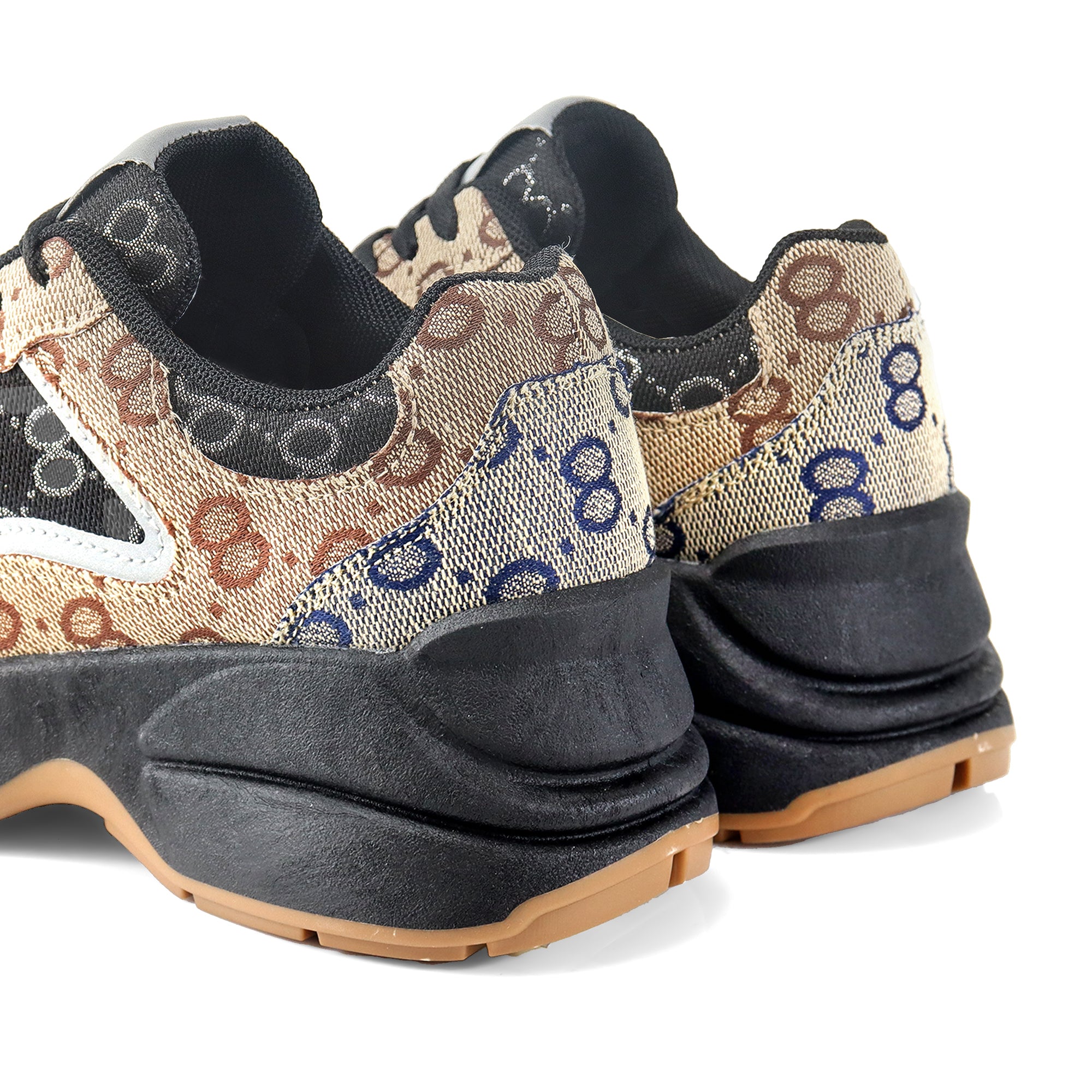 REBEKAH-1 SPORTY SNEAKER BLACK