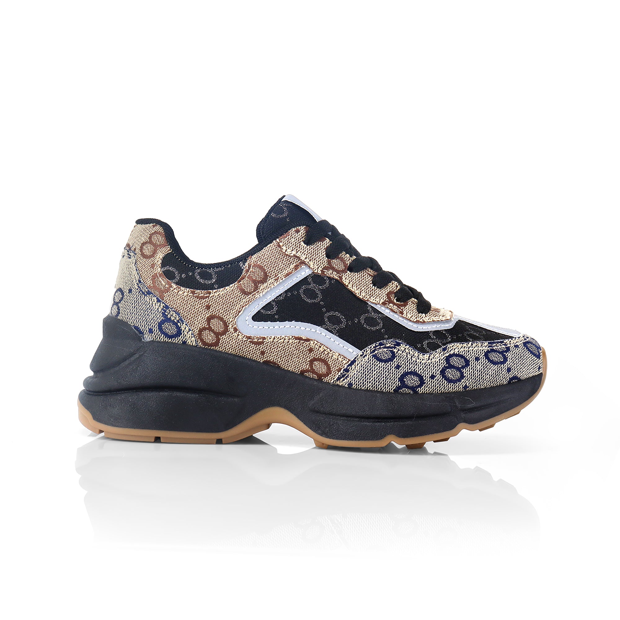 REBEKAH-1 SPORTY SNEAKER BLACK