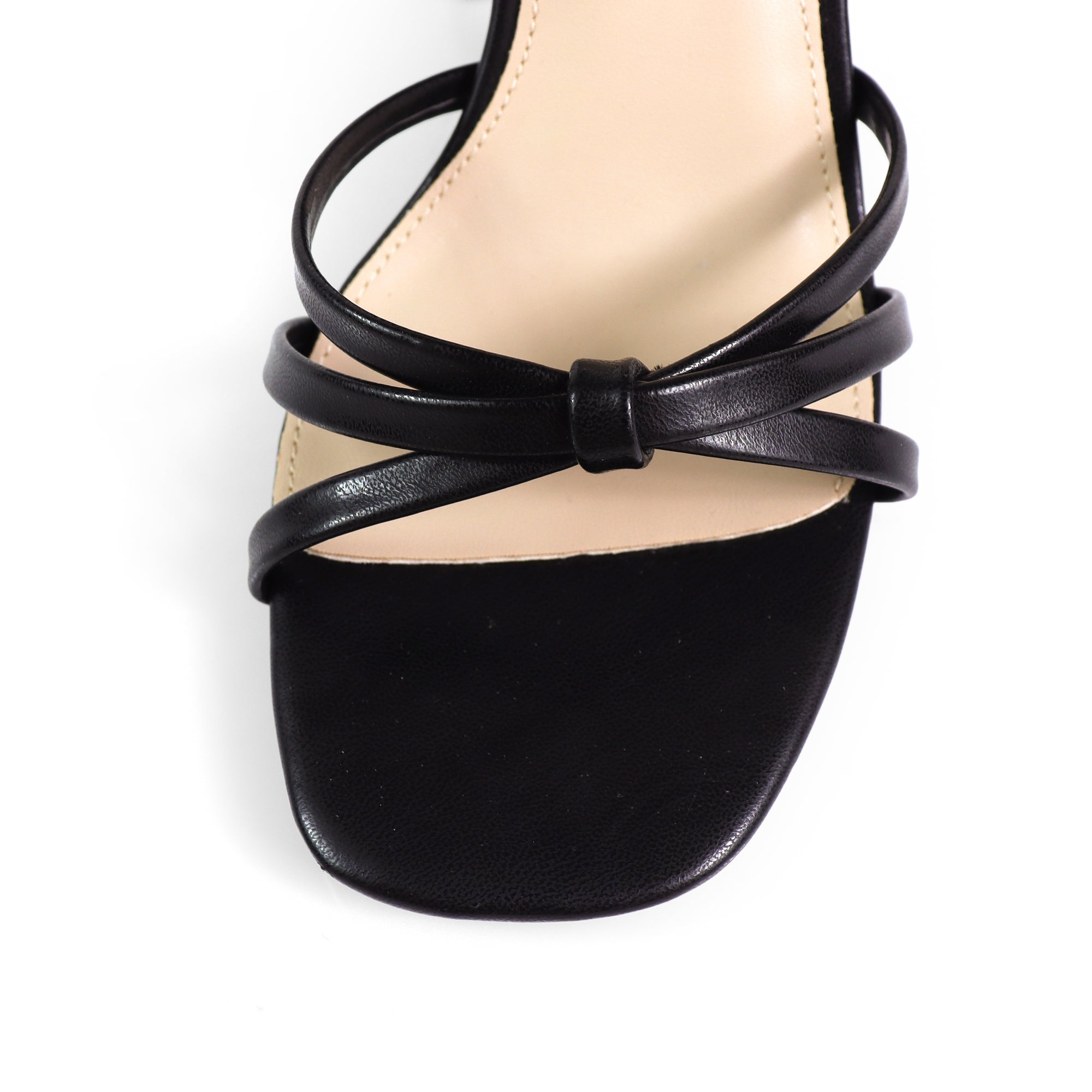 RODEO-2 ANKLE STRAP W/HEEL BLACK