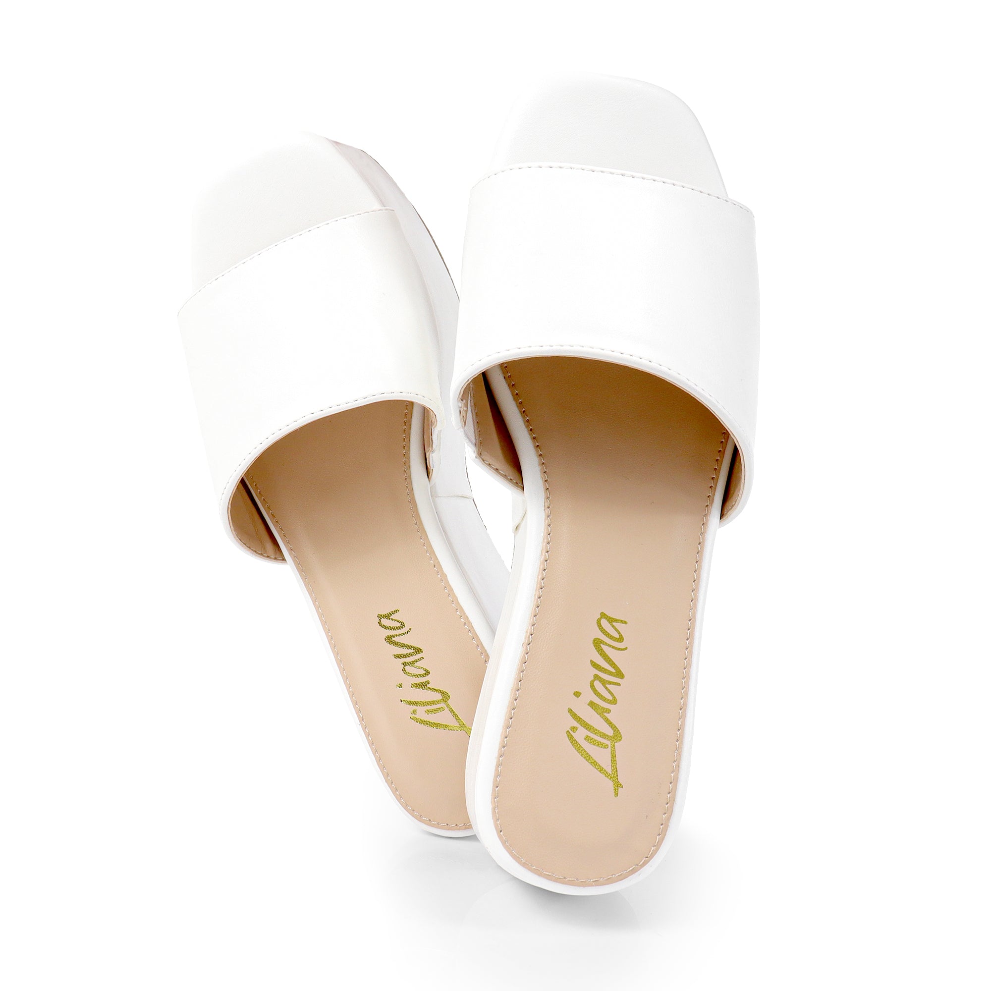 ROOKIE-16 FLATFORM WEDGE WHITE