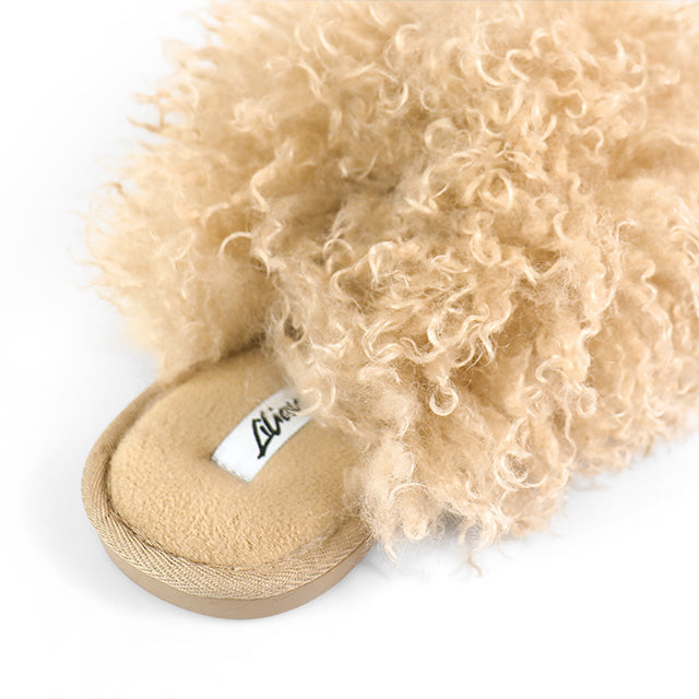 RORO-2 FLUFFY SANDAL NUDE