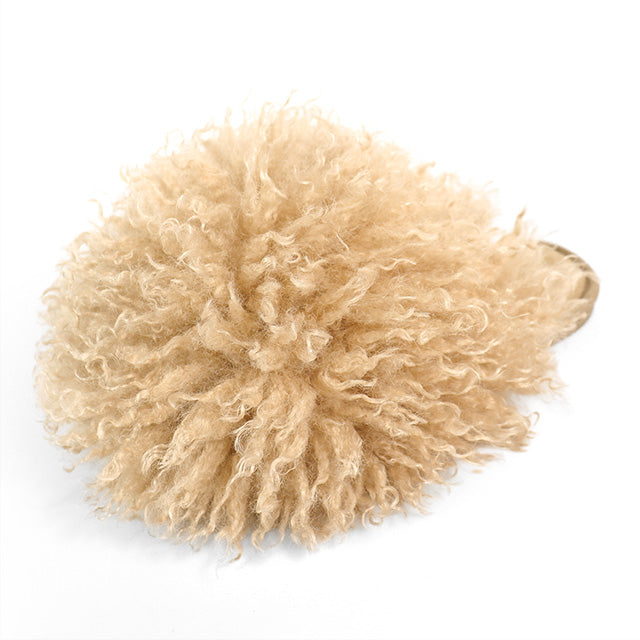 RORO-2 FLUFFY SANDAL NUDE