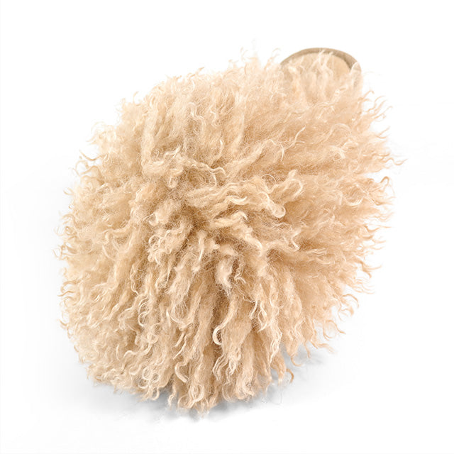 RORO-2 FLUFFY SANDAL NUDE