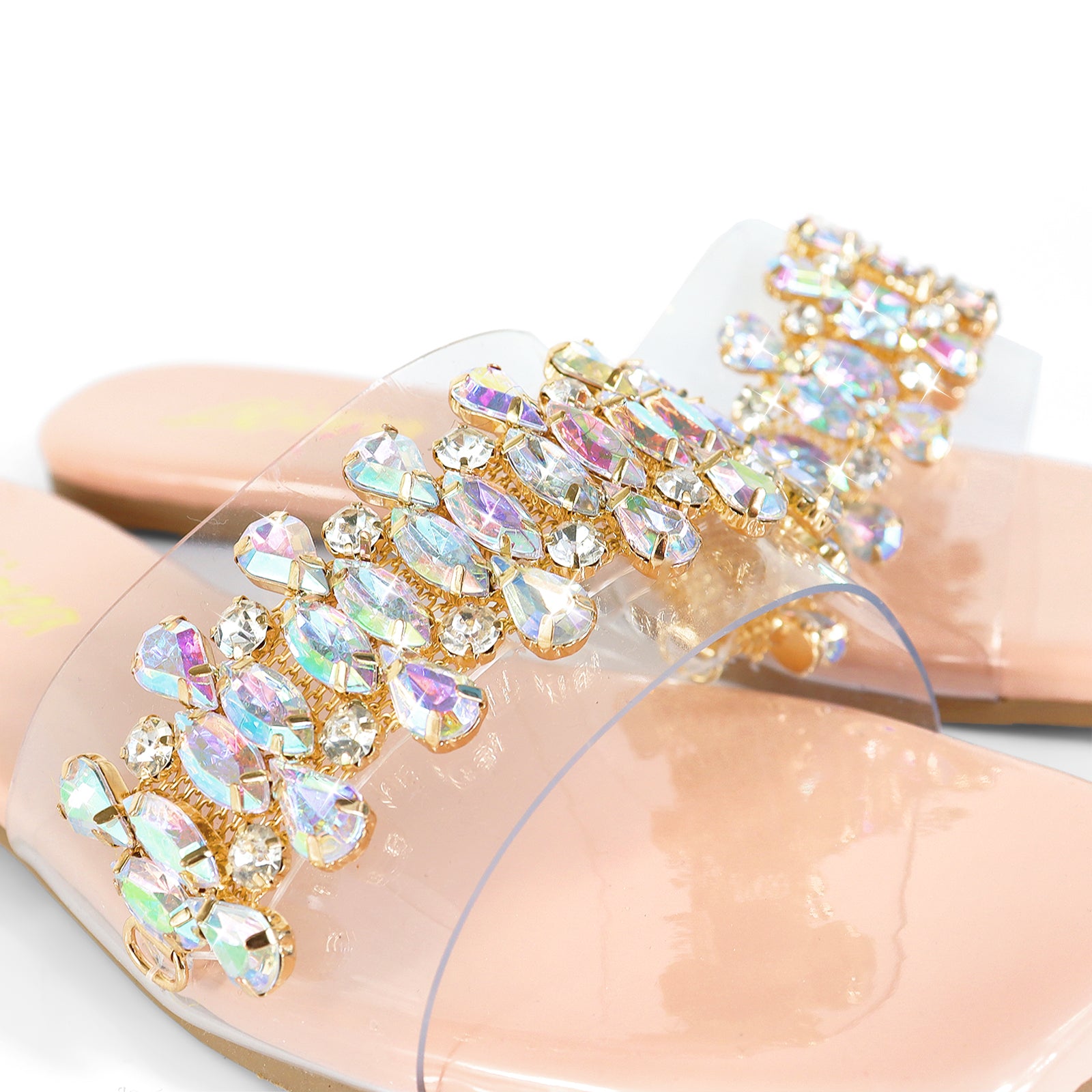 SHINEE-124 RHINESTONE SLIDE NUDE