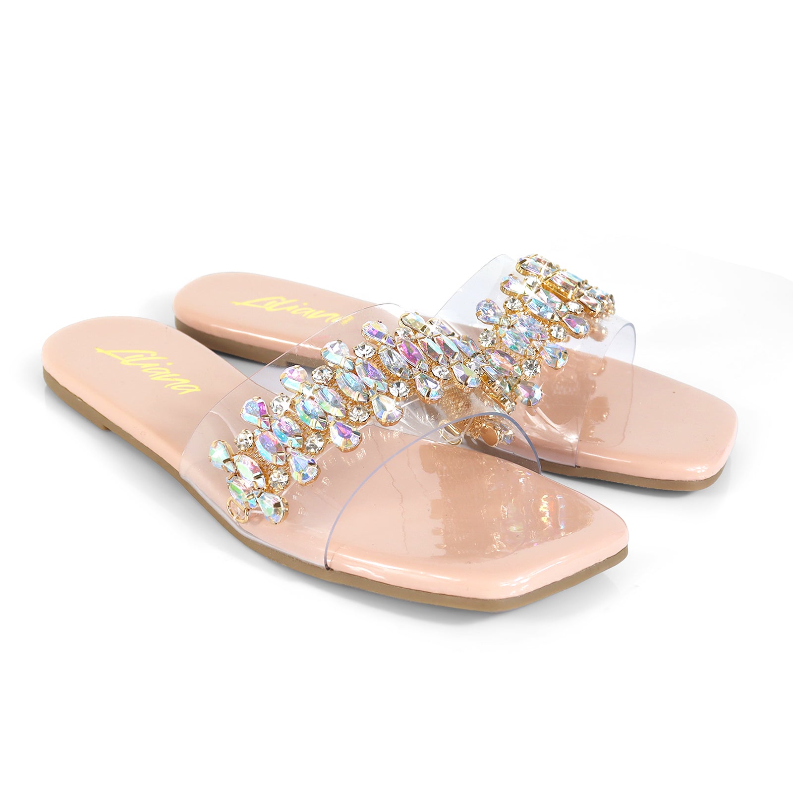 SHINEE-124 RHINESTONE SLIDE NUDE
