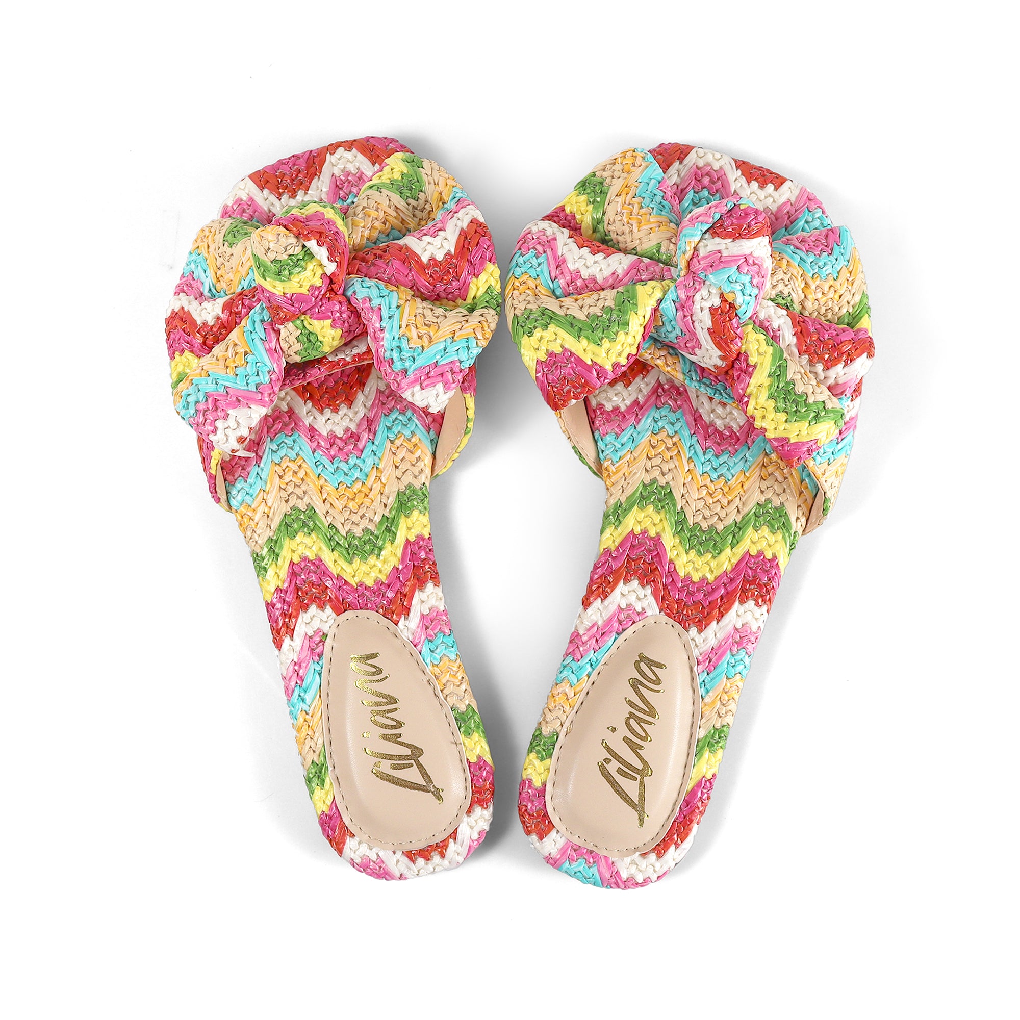 SHINEE-128 BOW RAFFIA W/ SANDAL MULTIPLE