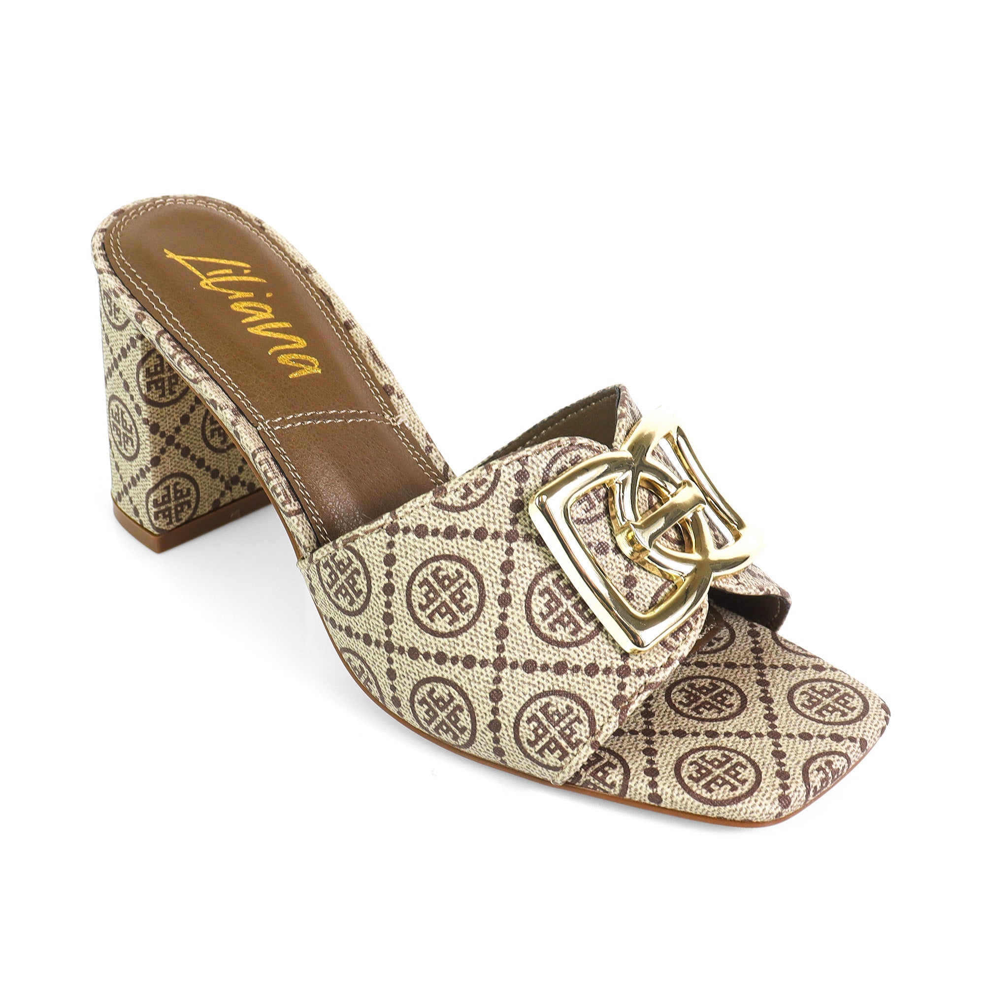 SOLA-1 RAFFIA UPPER W/CHUNKY HEEL MULTIPLE