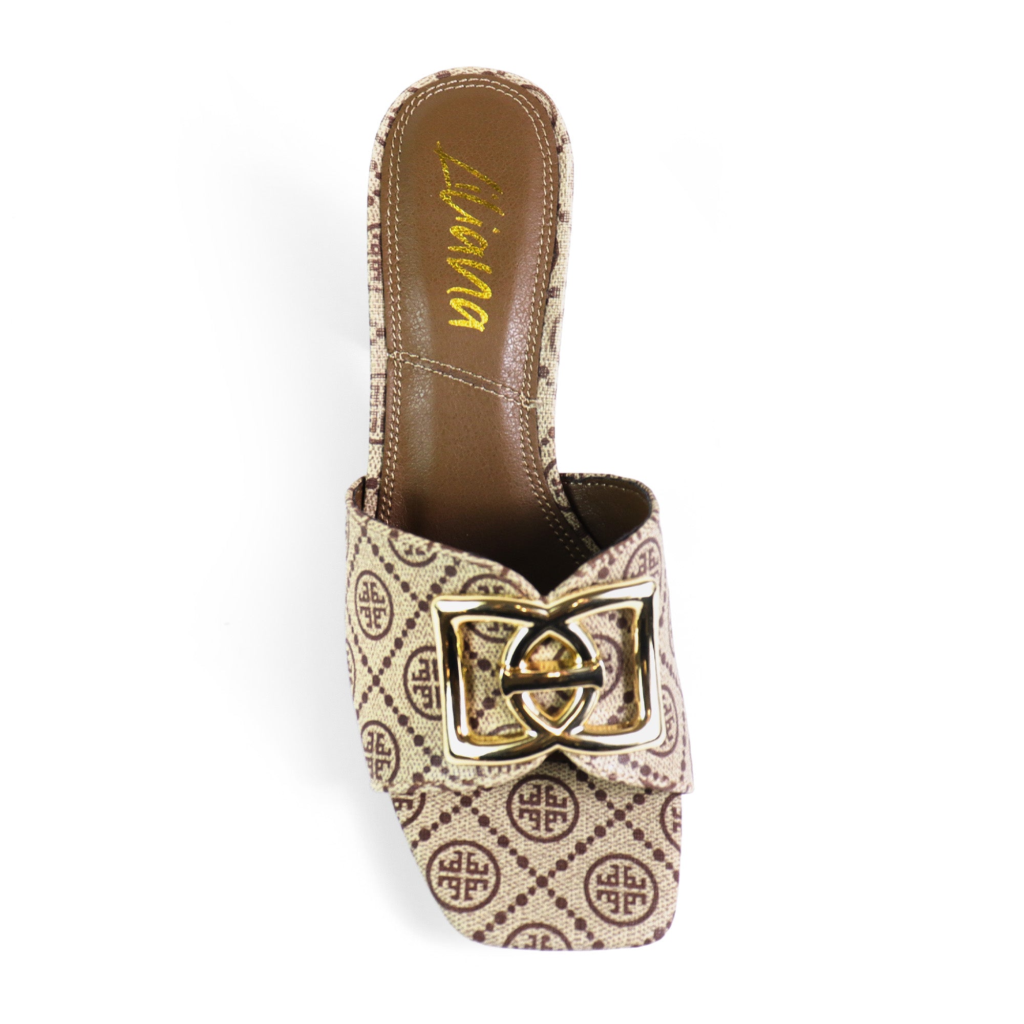 SOLA-1 RAFFIA UPPER W/CHUNKY HEEL MULTIPLE
