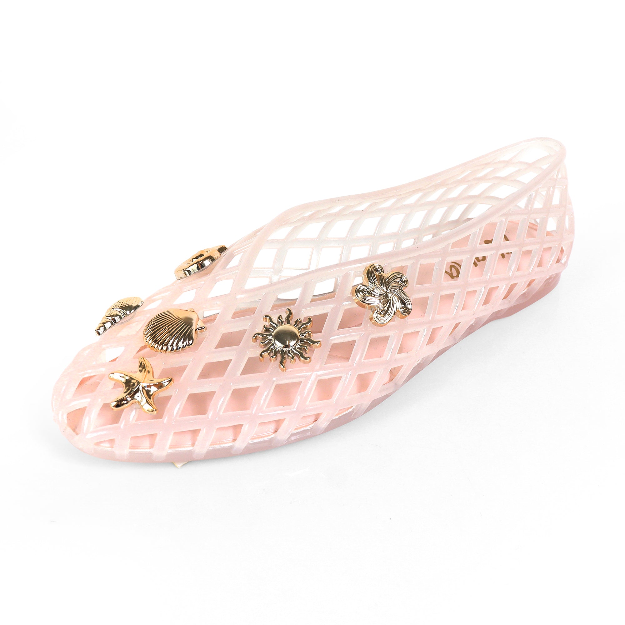 SOPHIA-1 SHELL CAGED FLAT BLUSH
