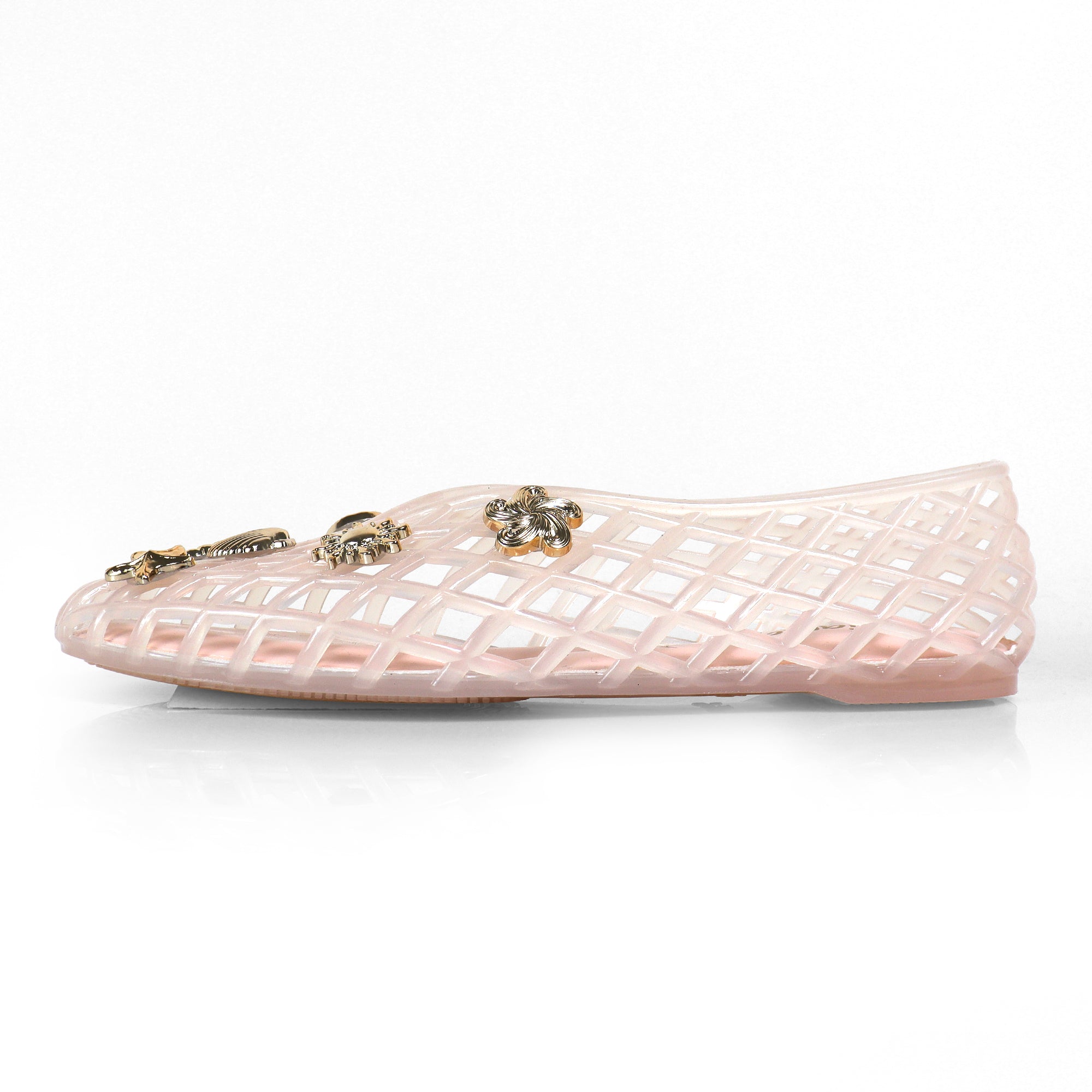 SOPHIA-1 SHELL CAGED FLAT BLUSH