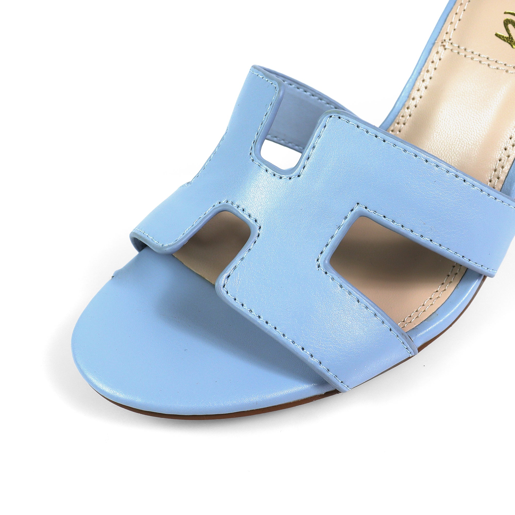 SUKI-3 ANKLE STRAP W/ HEEL BLUE