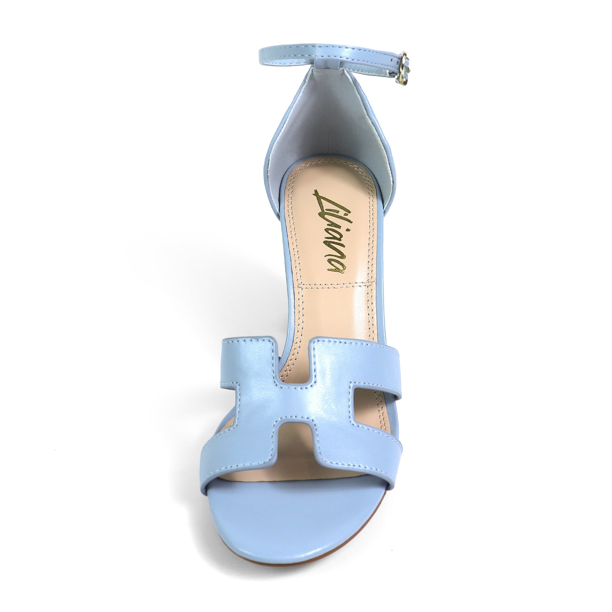 SUKI-3 ANKLE STRAP W/ HEEL BLUE