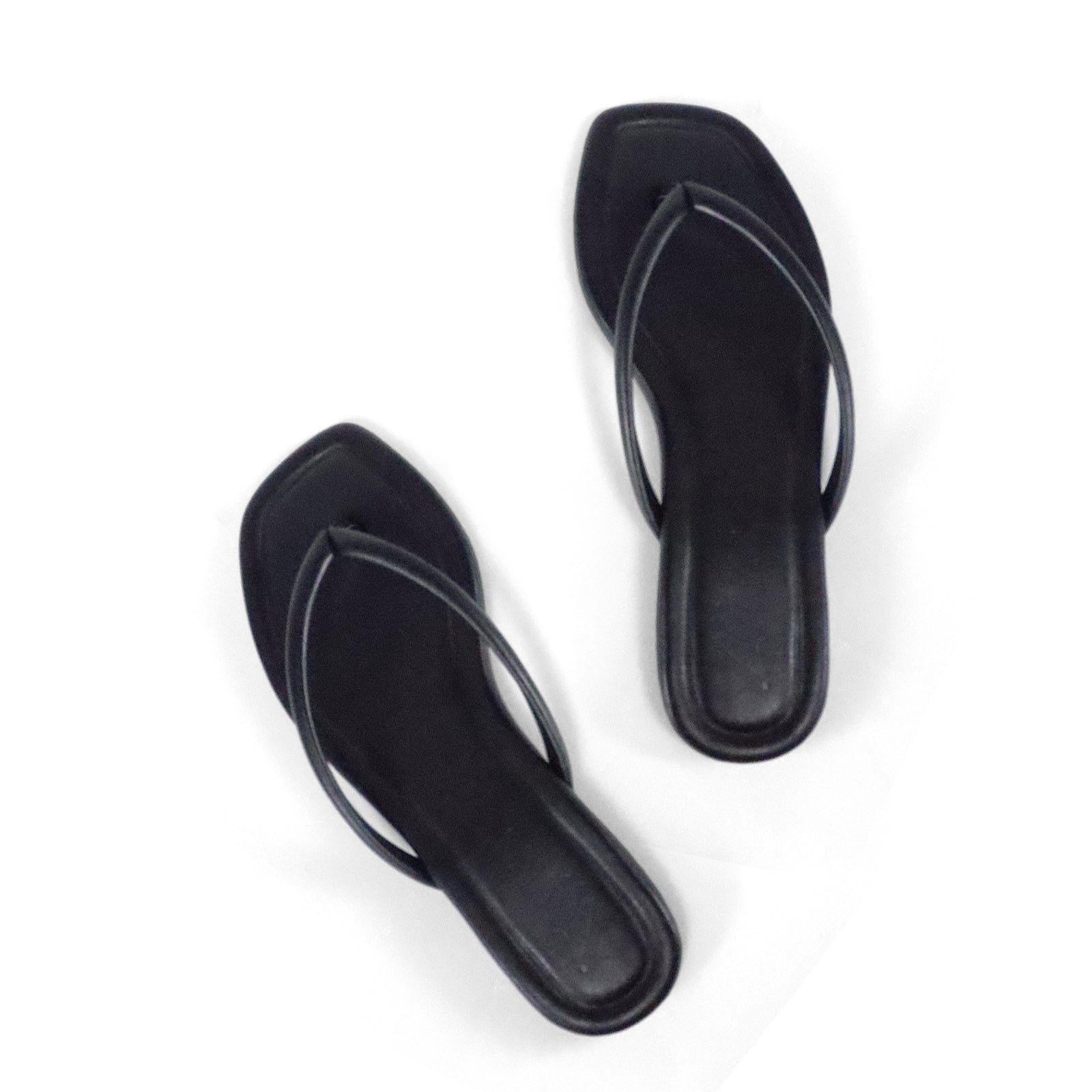 TALLULAH-1 THONG SLIDE BLACK