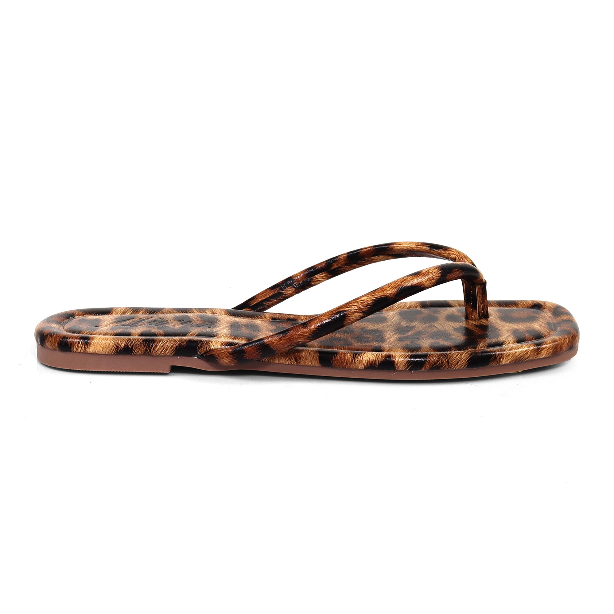 TALLULAH-1 THONG SLIDE LEOPARD