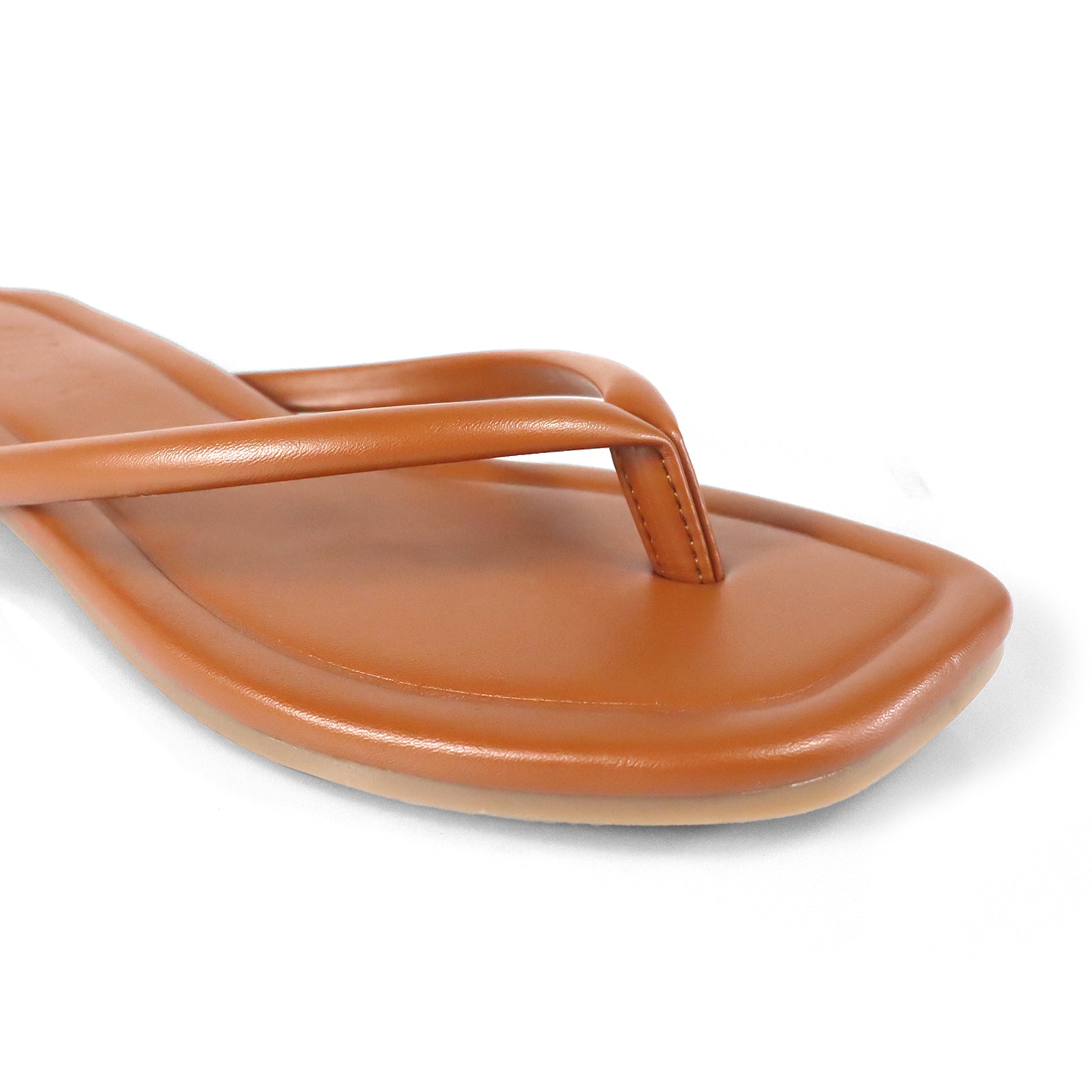 TALLULAH-1 THONG SLIDE TAN