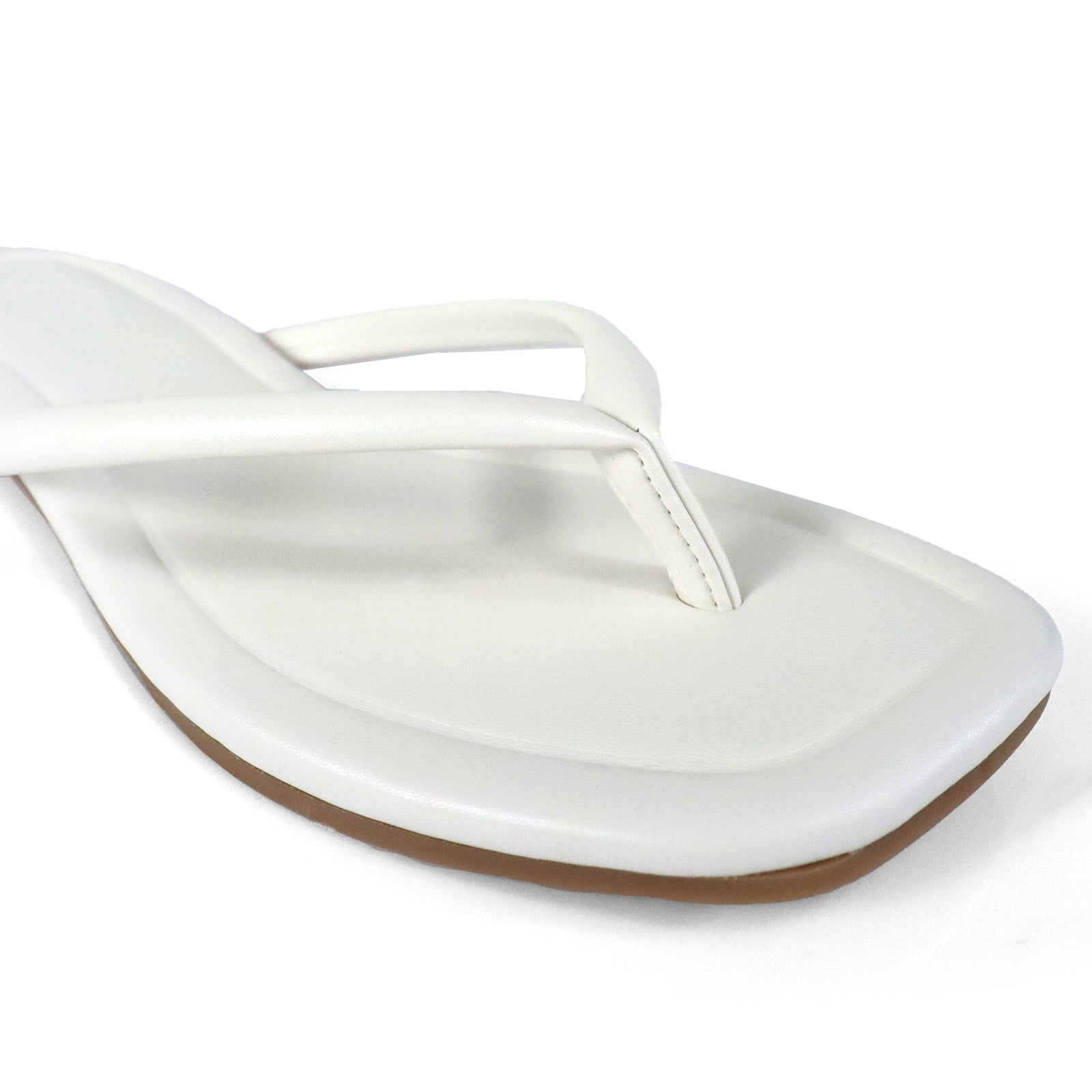 TALLULAH-1 THONG SLIDE WHITE
