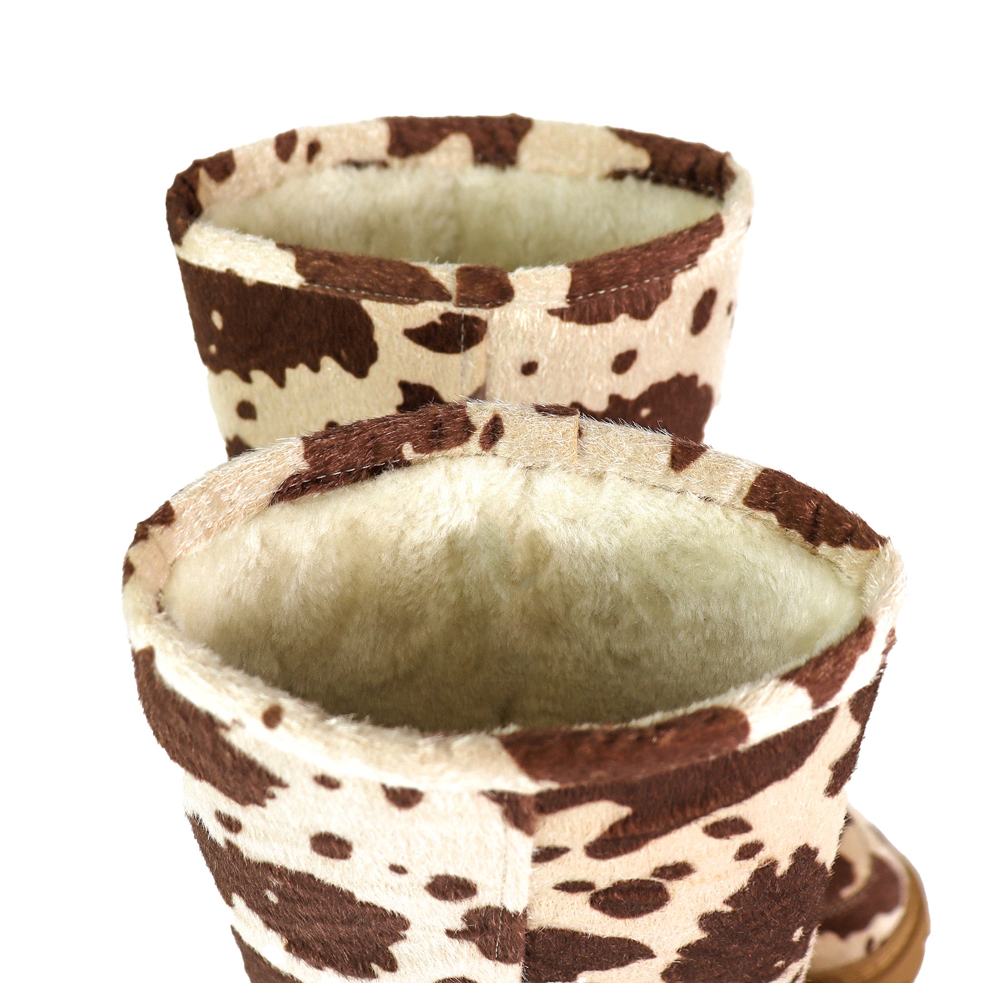 TORRIA-2 ROUND TOE ALASKA ANKLE BOOTS W/ LUG SOLE MOCHA COW
