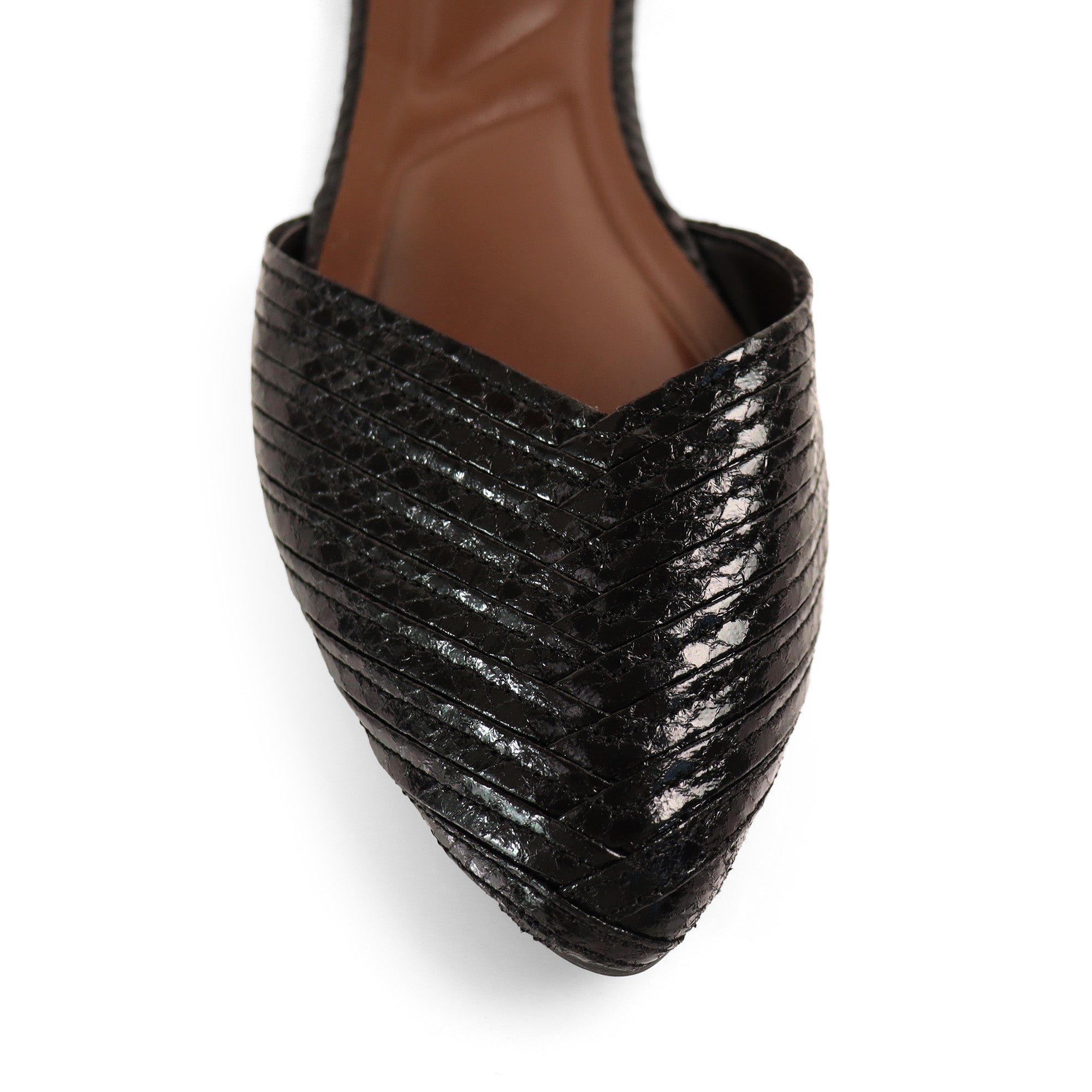 VERANO-6 STRAP SLINGBACK SANDAL BLACK