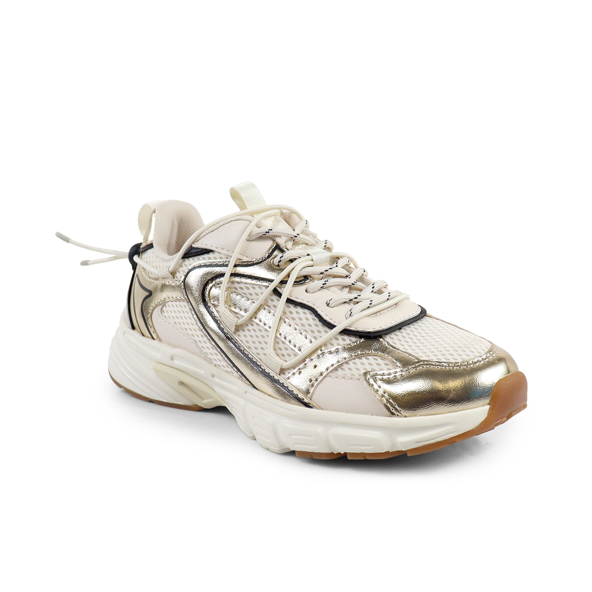 WILMA-1 SPORTY SNEAKER GOLD
