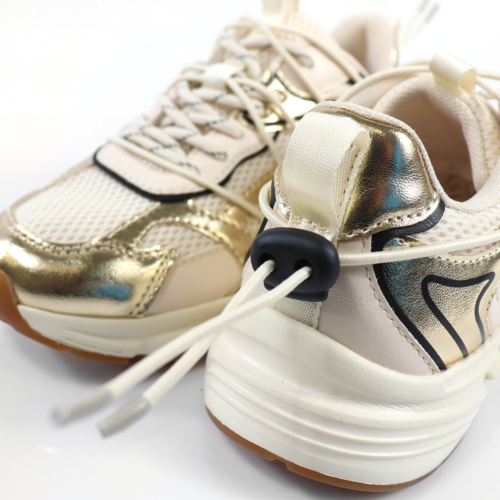 WILMA-1 SPORTY SNEAKER GOLD