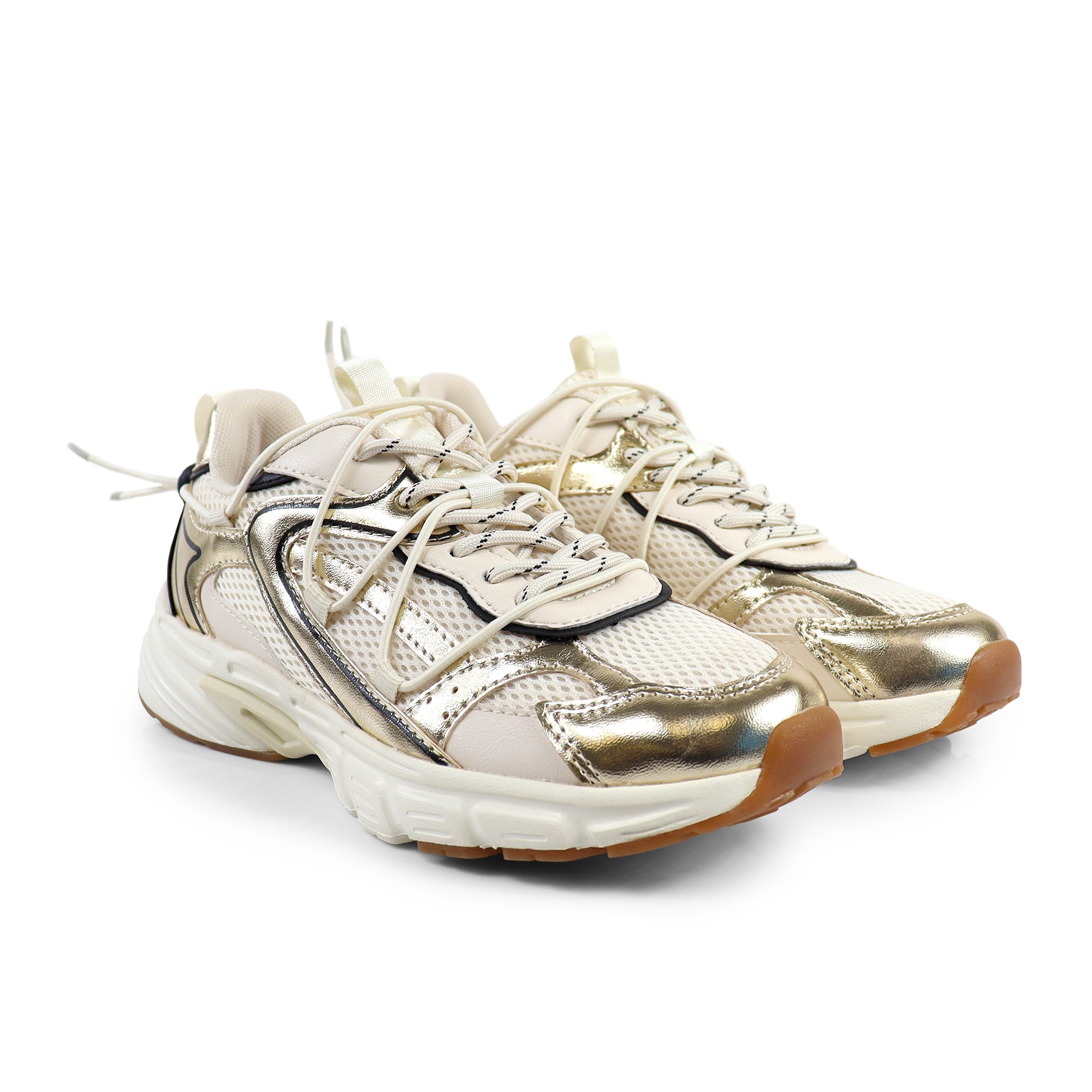 WILMA-1 SPORTY SNEAKER GOLD