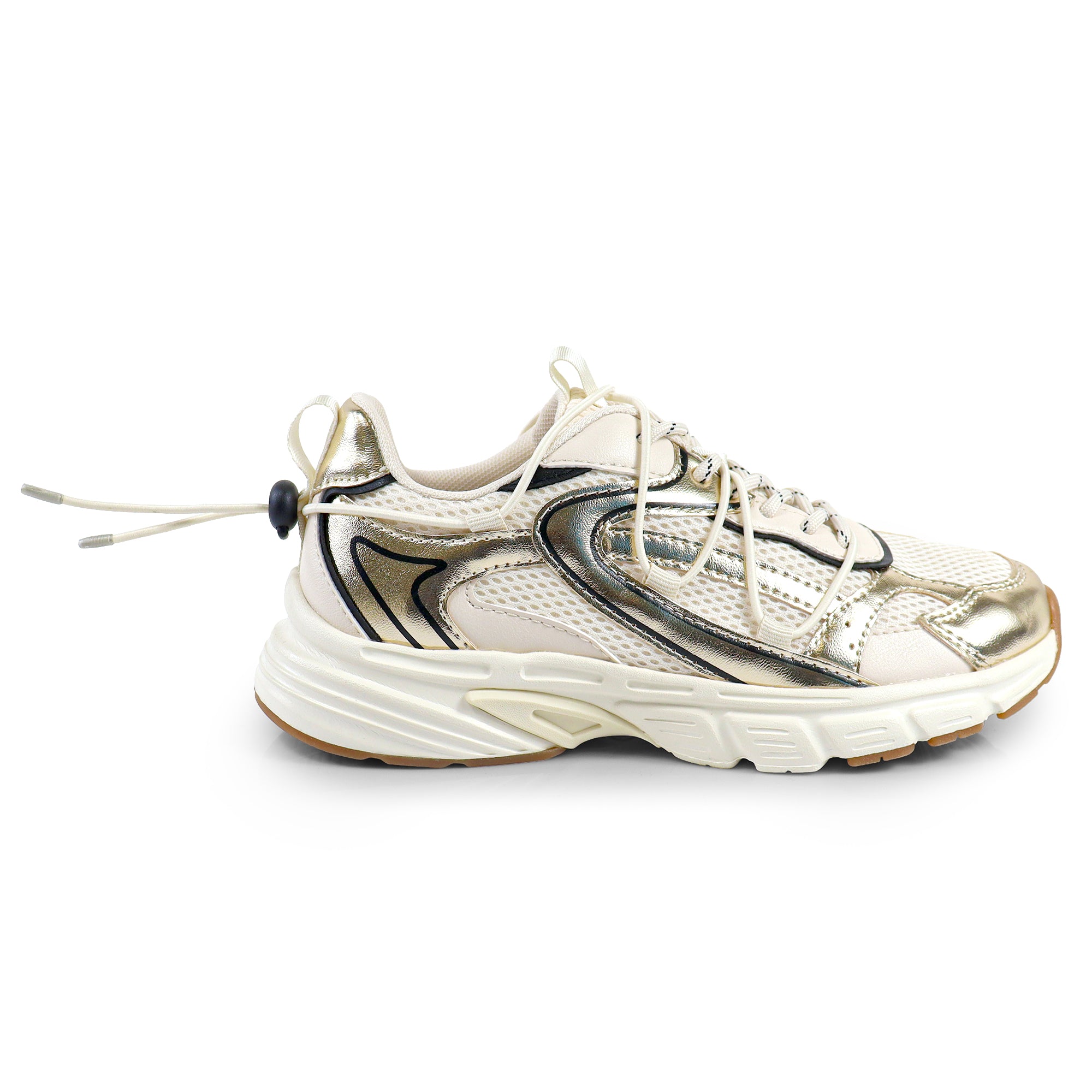WILMA-1 SPORTY SNEAKER GOLD