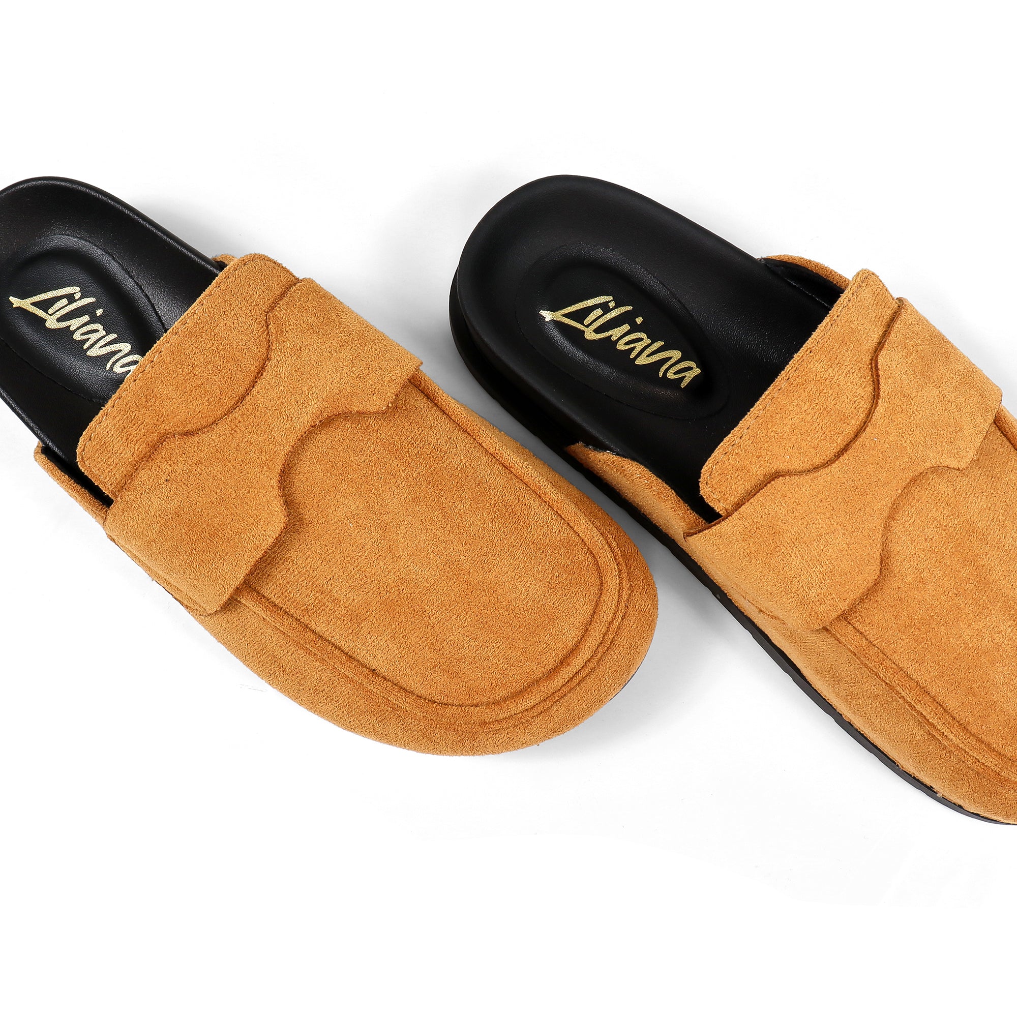 WILSON-2 SINGLE SOLE LOW CHUNKY HEEL CAMEL