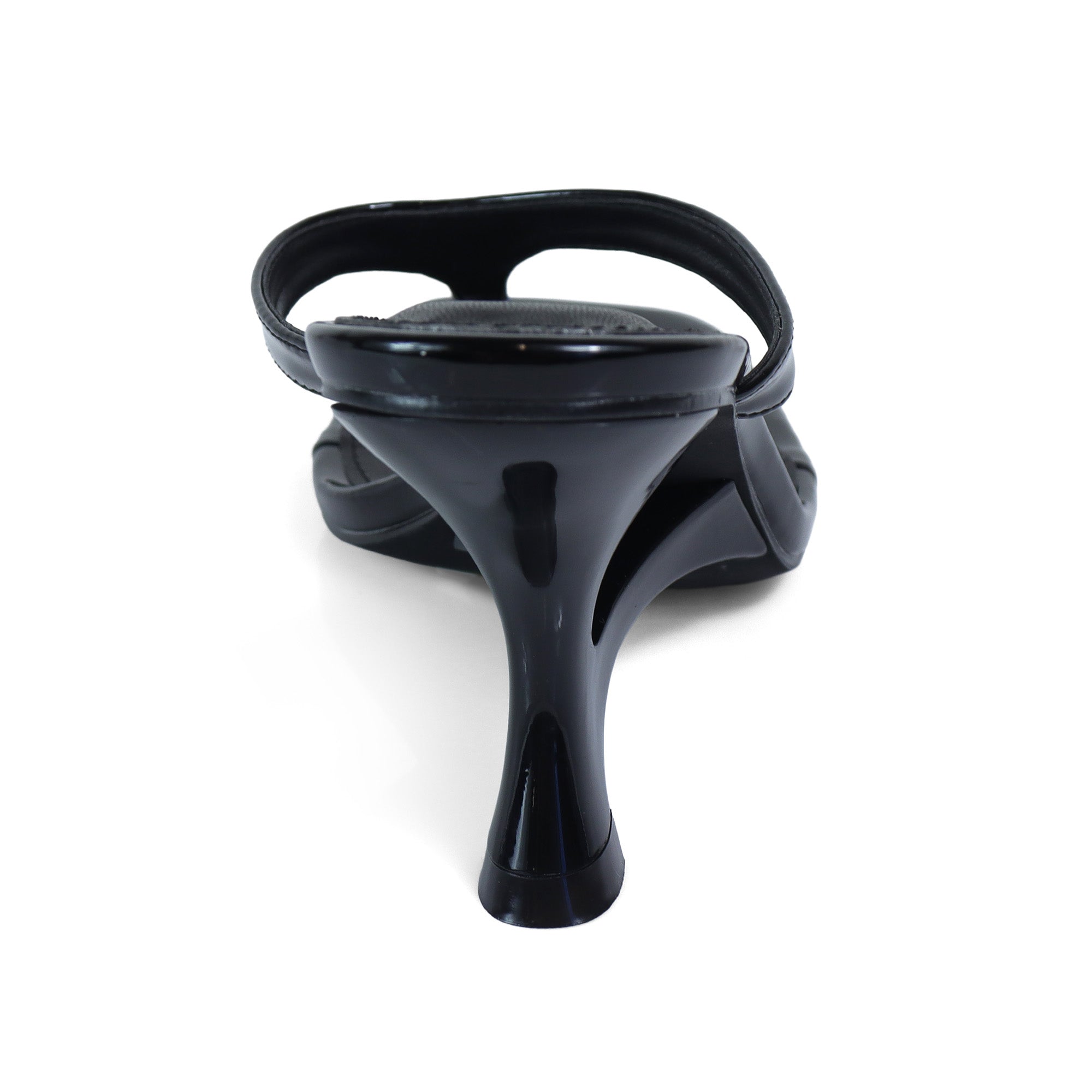 ZARRA-1 THONG W/ SPECIAL HEEL BLACK