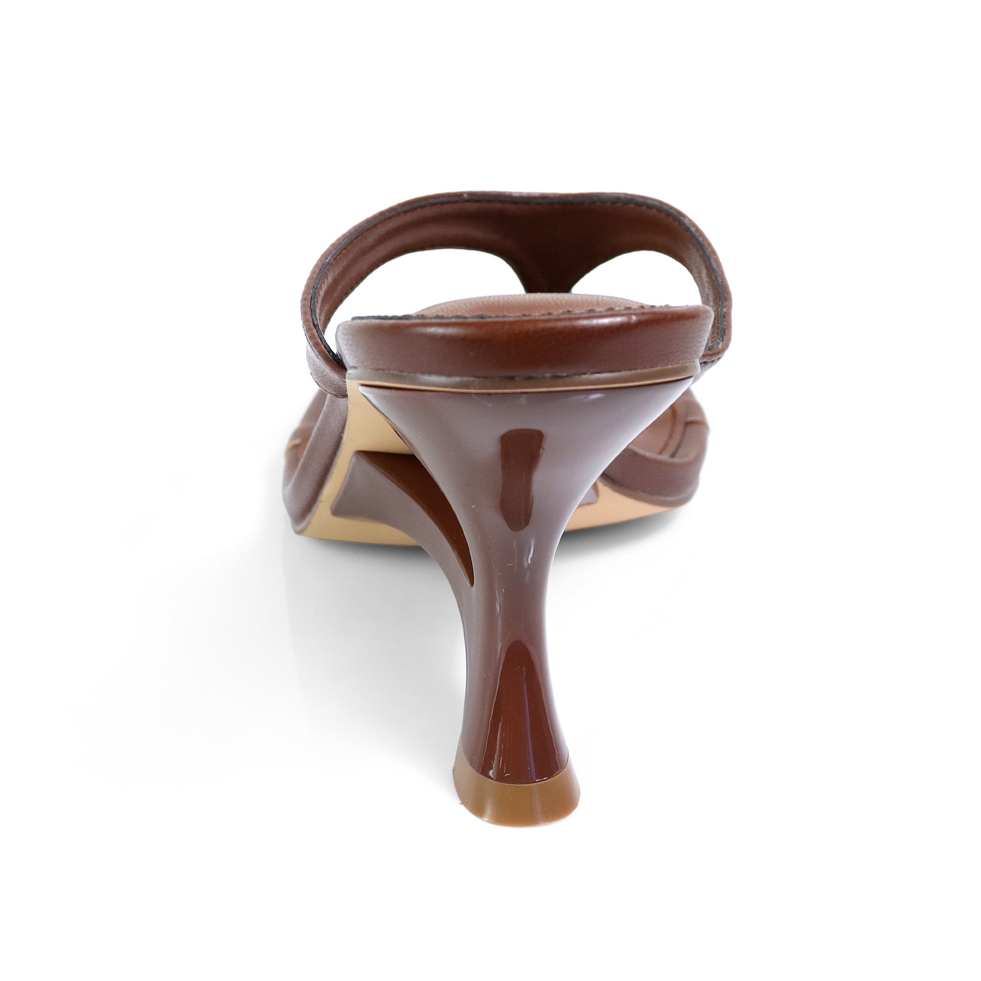 ZARRA-1 THONG W/ SPECIAL HEEL BROWN