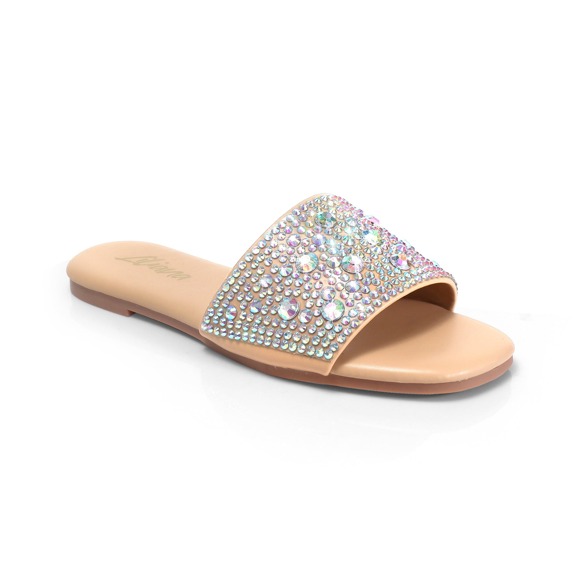 ZARYA-1 RHINESTONE SLIDE NUDE