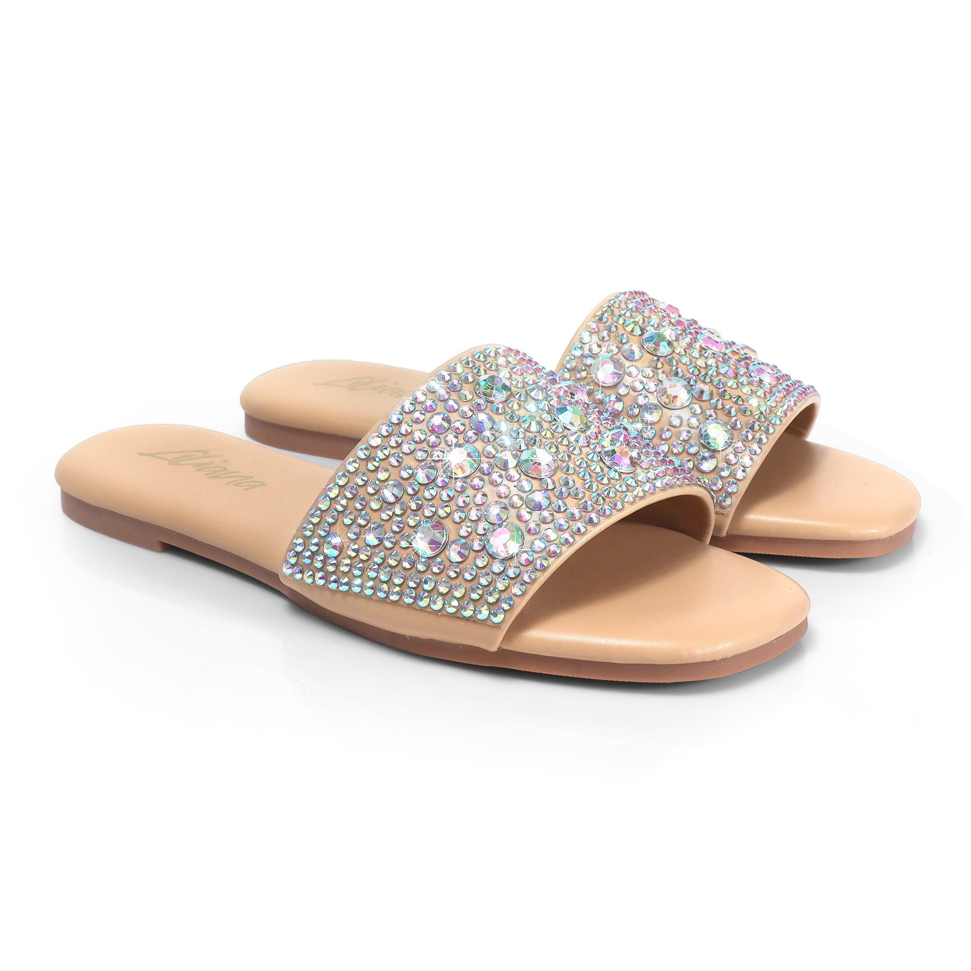 ZARYA-1 RHINESTONE SLIDE NUDE