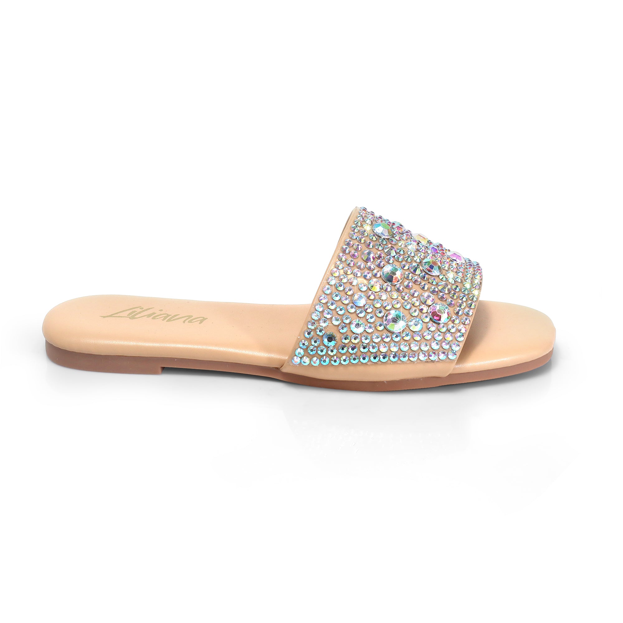 ZARYA-1 RHINESTONE SLIDE NUDE